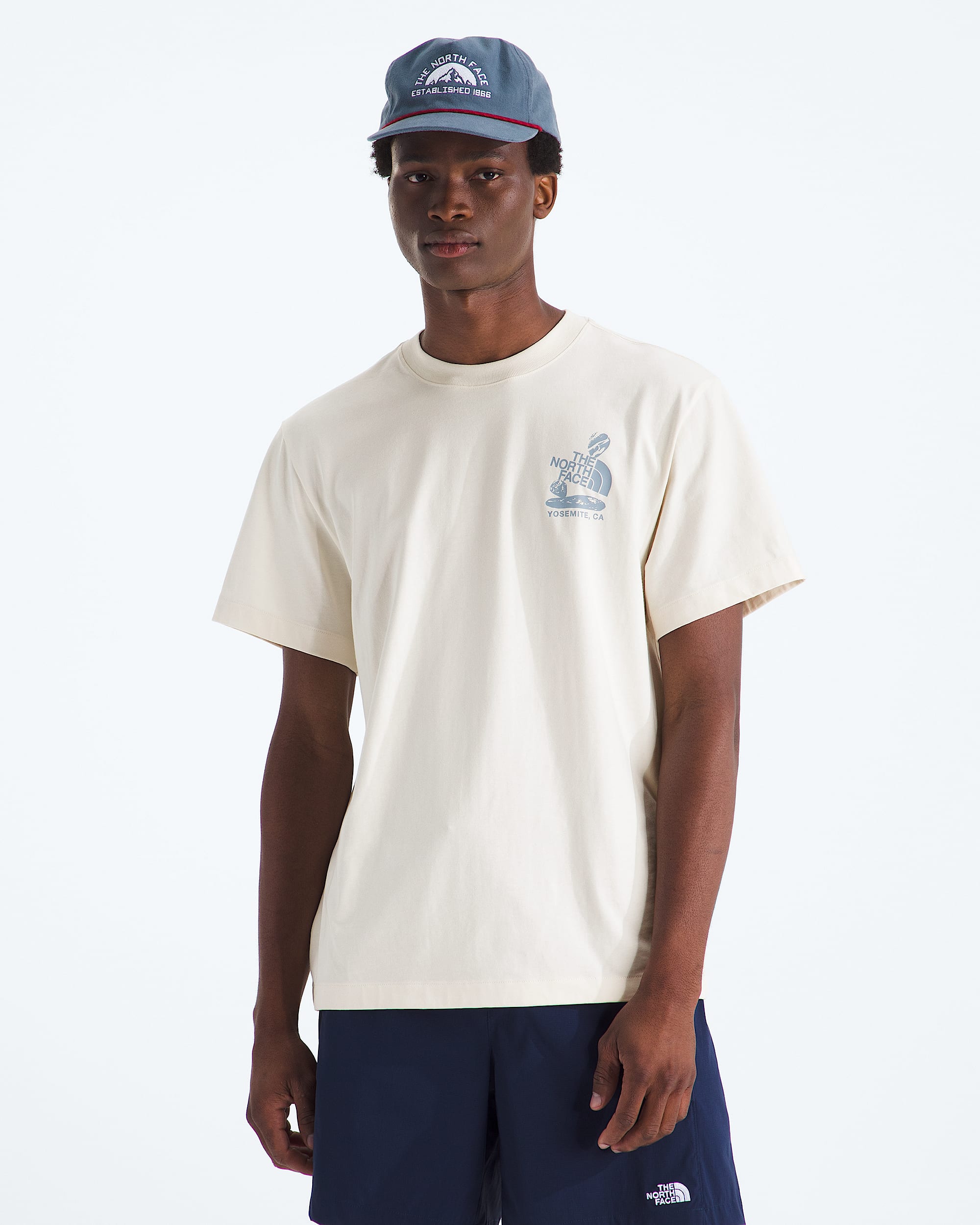 Mens Stones Relaxed ShortSleeve TeeGraphic TNF Main