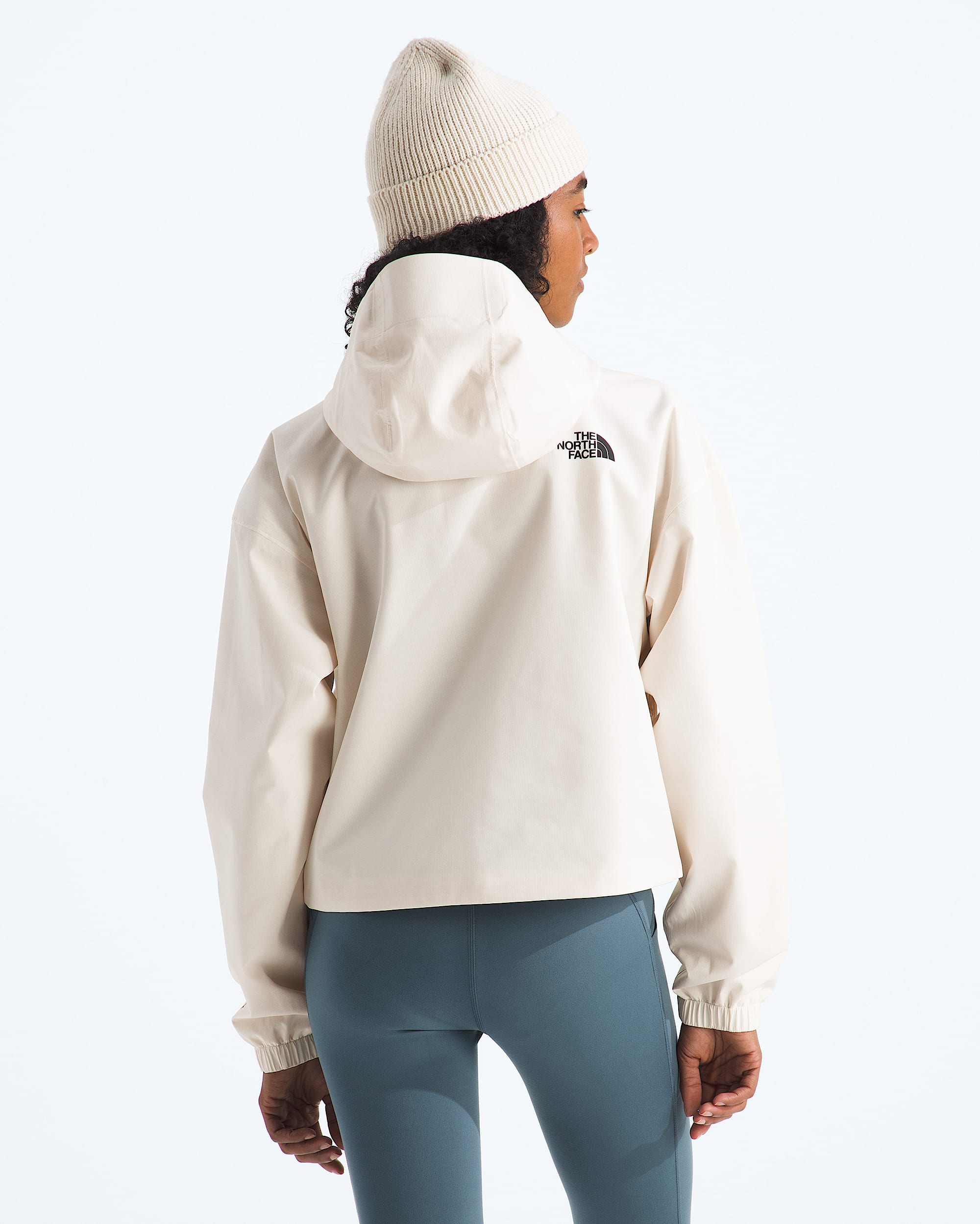 Womens Quest Cropped Jacket TNF BACK