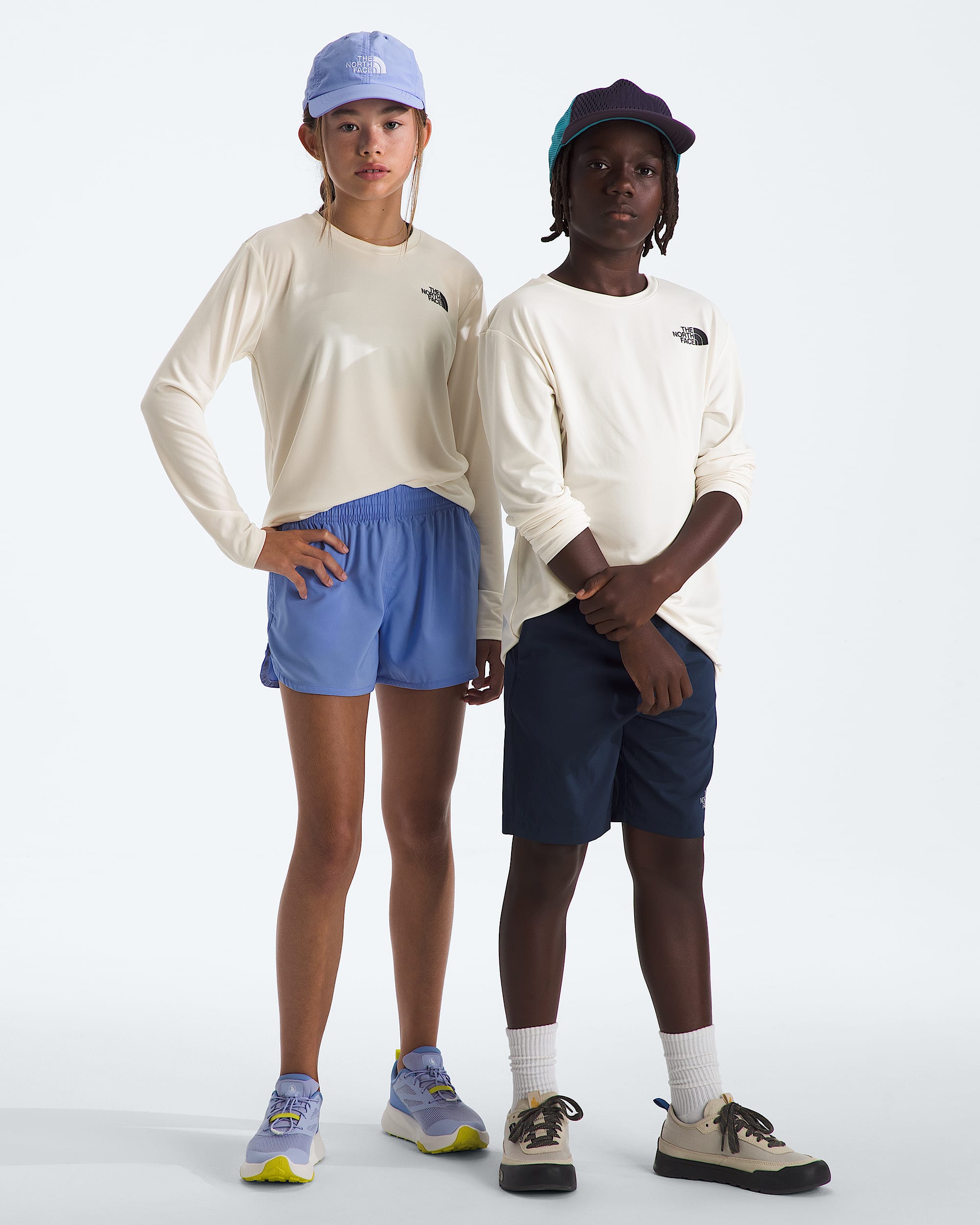 Boys  Girls 247 LongSleeve Tee TNF Main