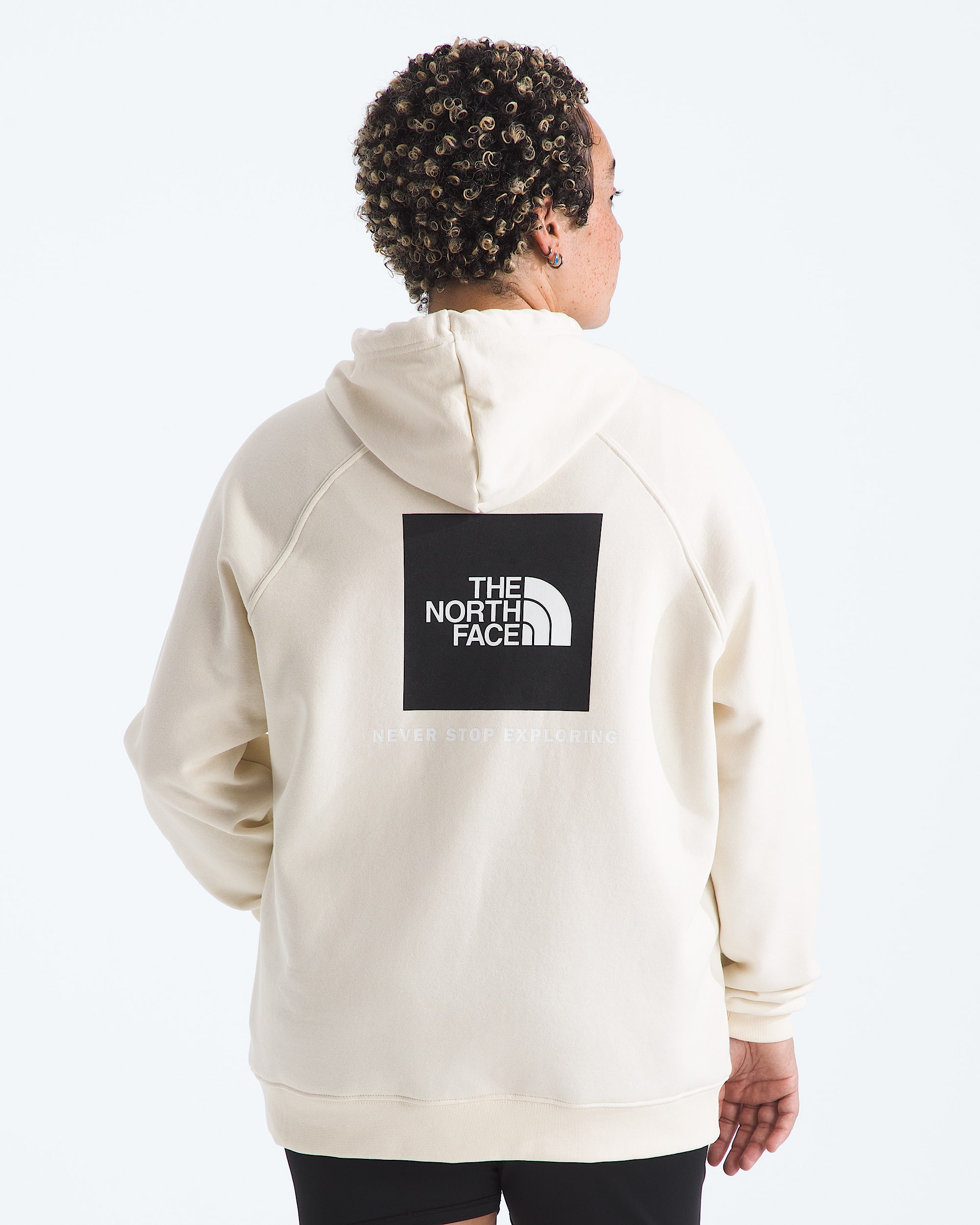 Womens Plus Evolution Box NSE Regular Hoodie TNF Main