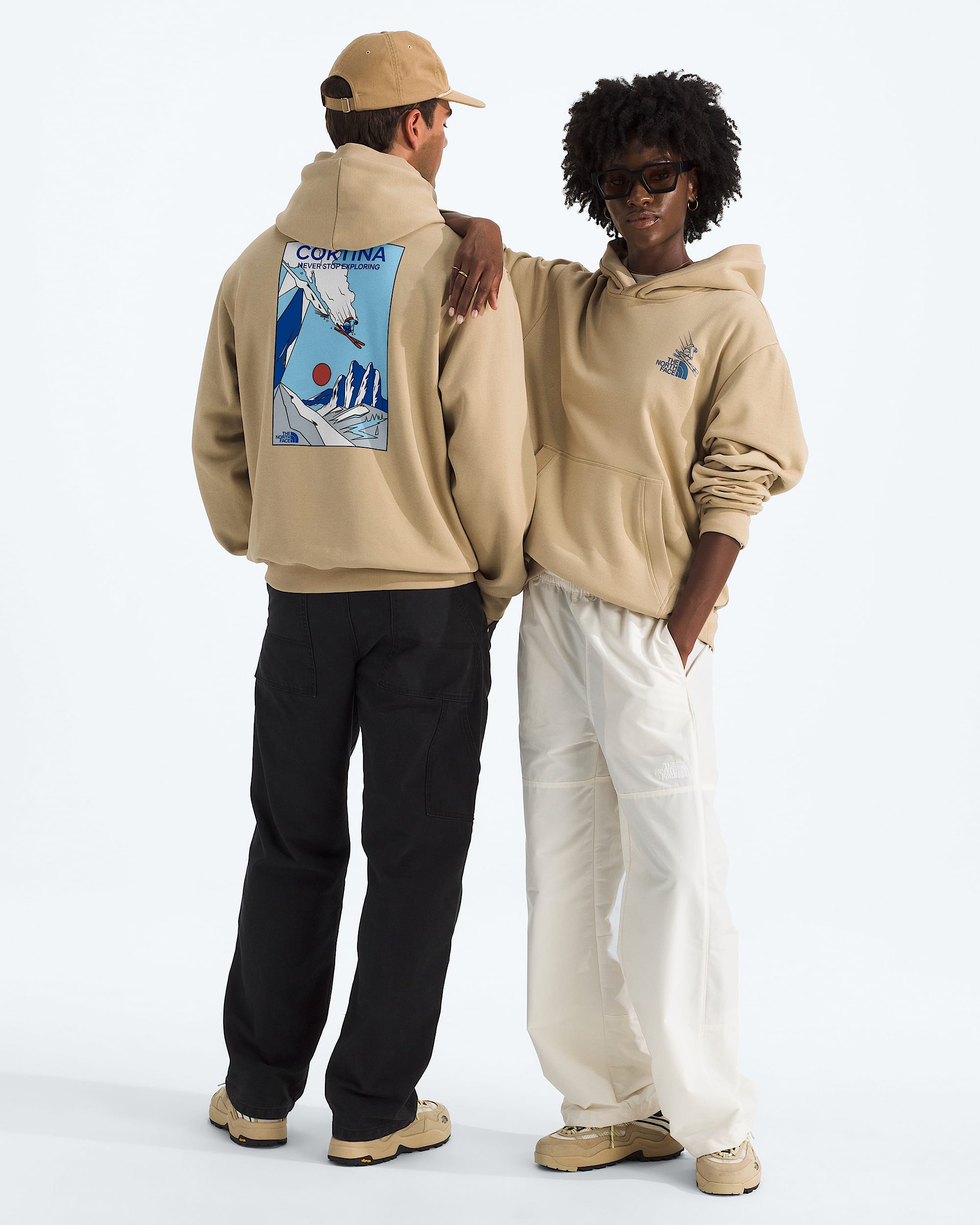 Unisex Mountain Celebration Relaxed Hoodie—Graphic | The North Face