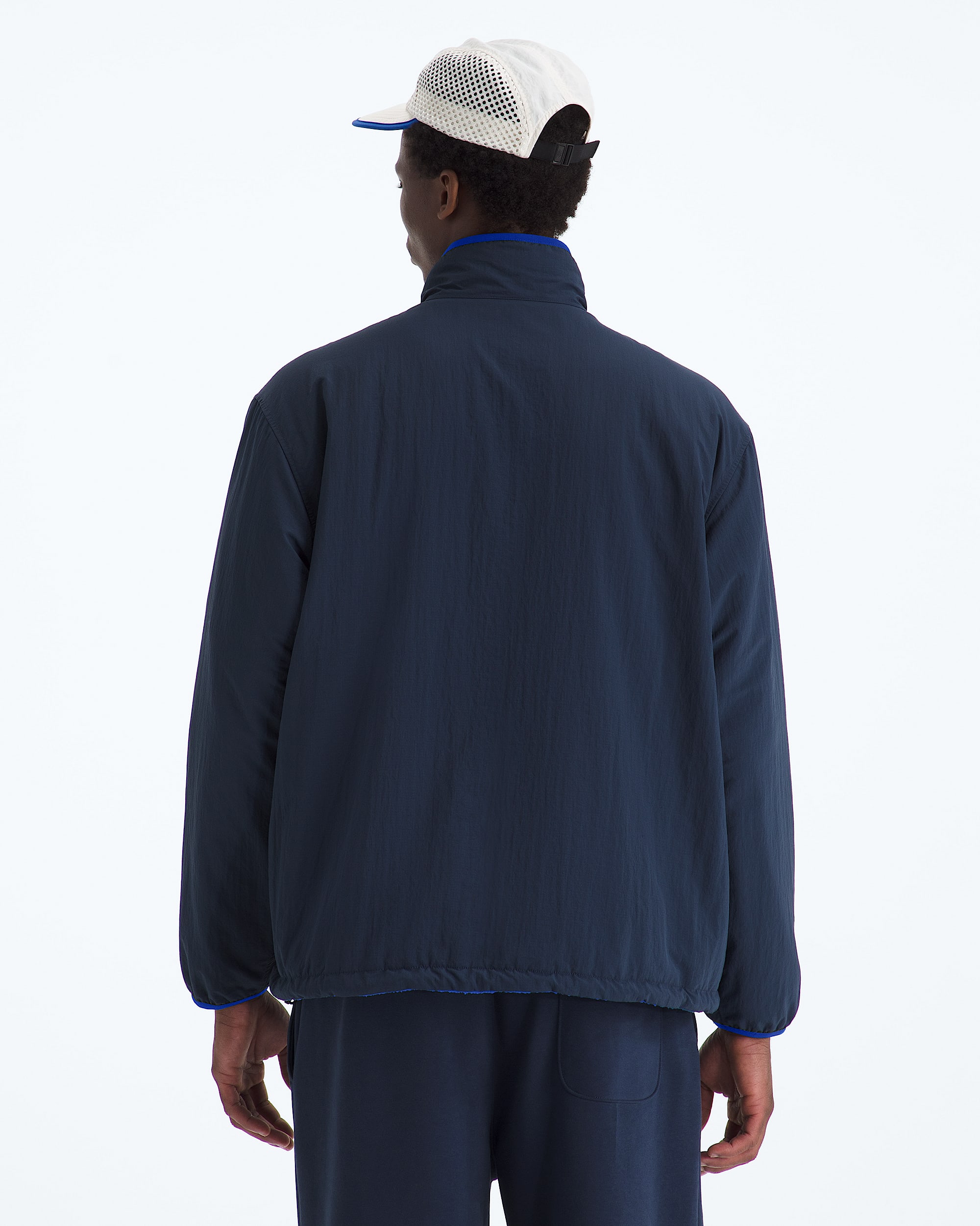 TNF Red Box Reversible Fleece Jacket TNF BACK