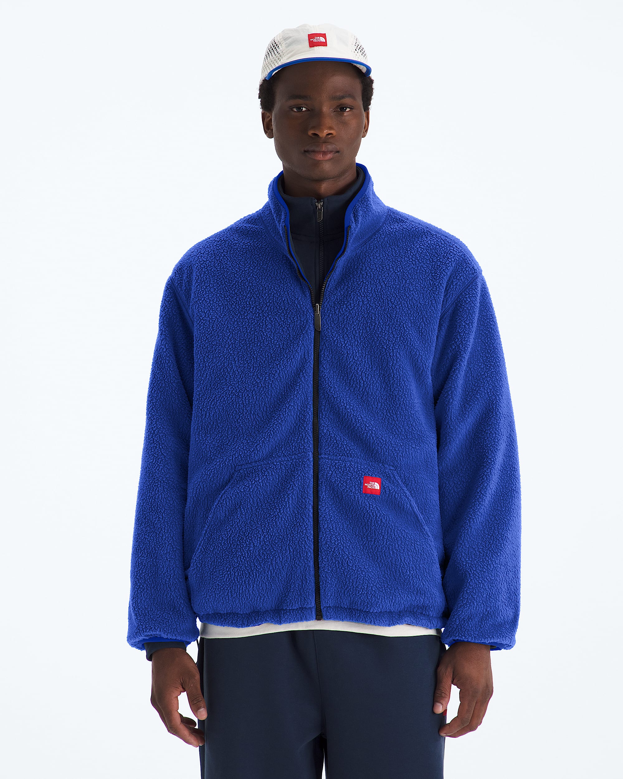 TNF Red Box Reversible Fleece Jacket TNF HERO2
