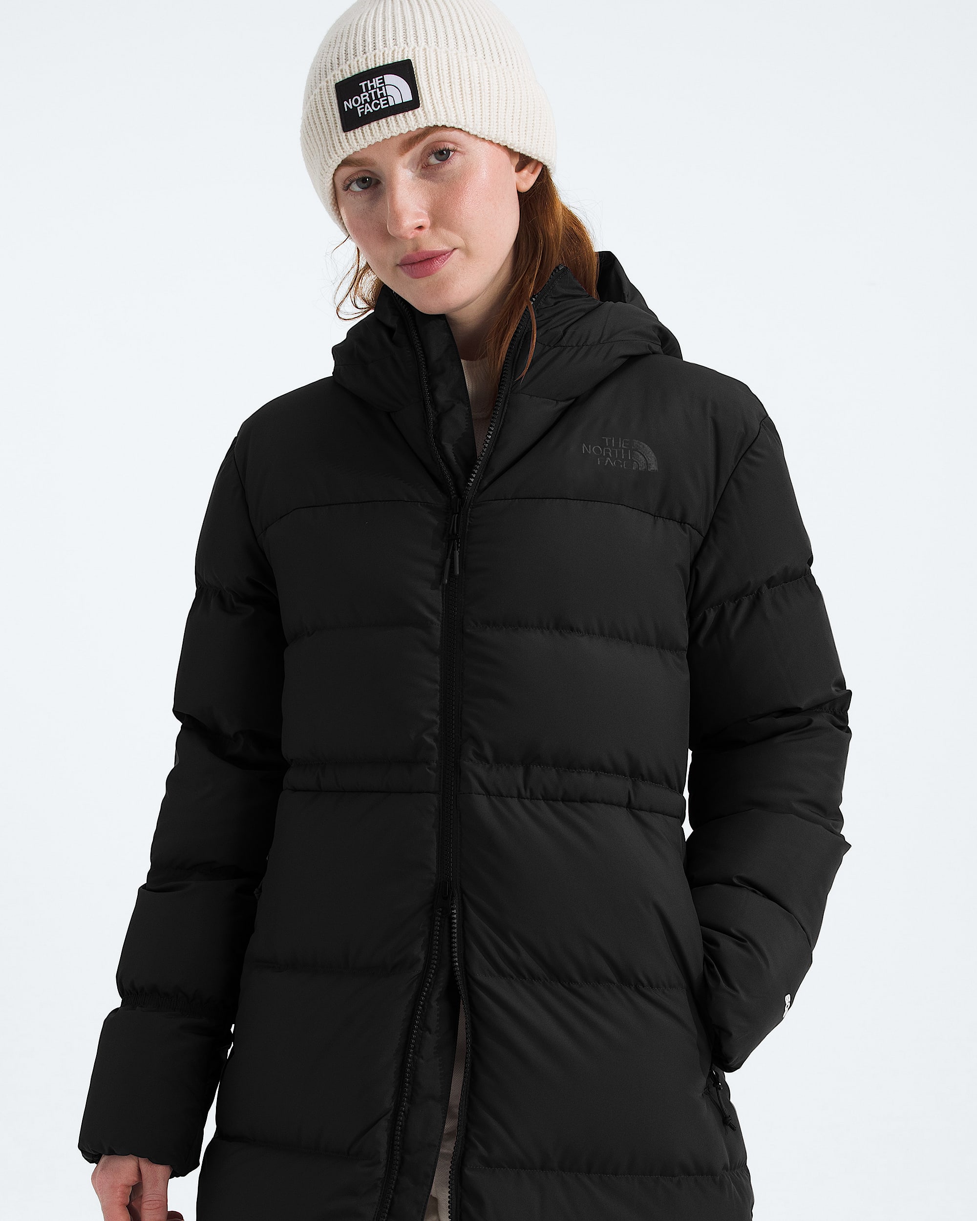 Womens Explore Farther Parka TNF HERO2