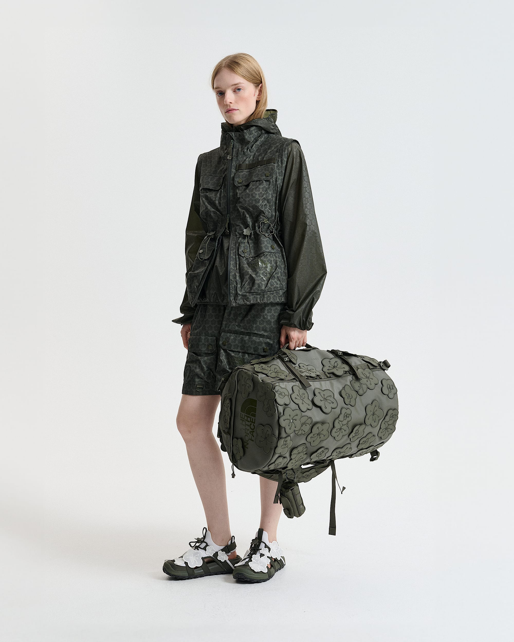 TNF x Cecilie Bahnsen Anna Base Camp Duffel—S | The North Face Canada