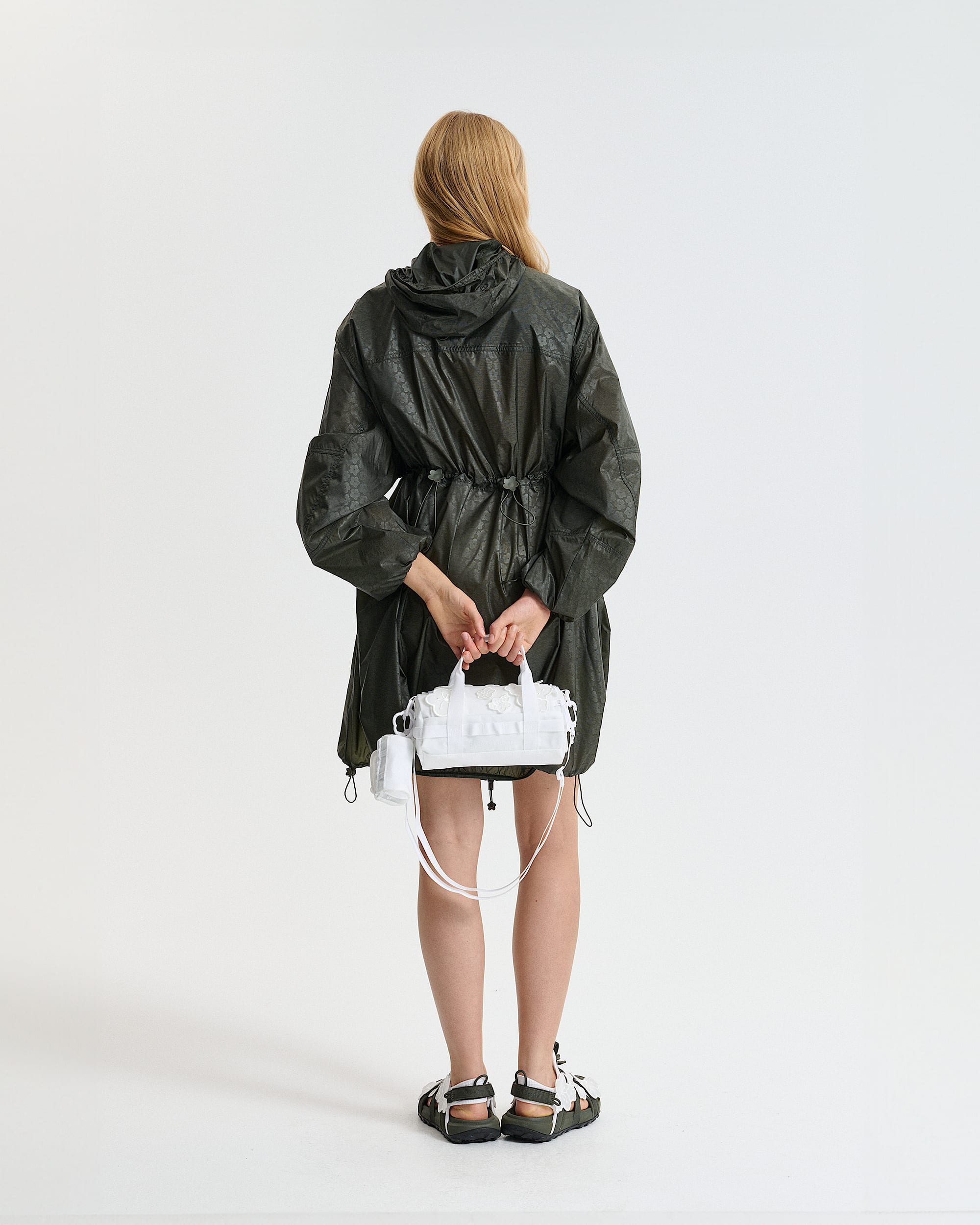 TNF x Cecilie Bahnsen Maria Translucent Base Camp Clutch TNF HERO2