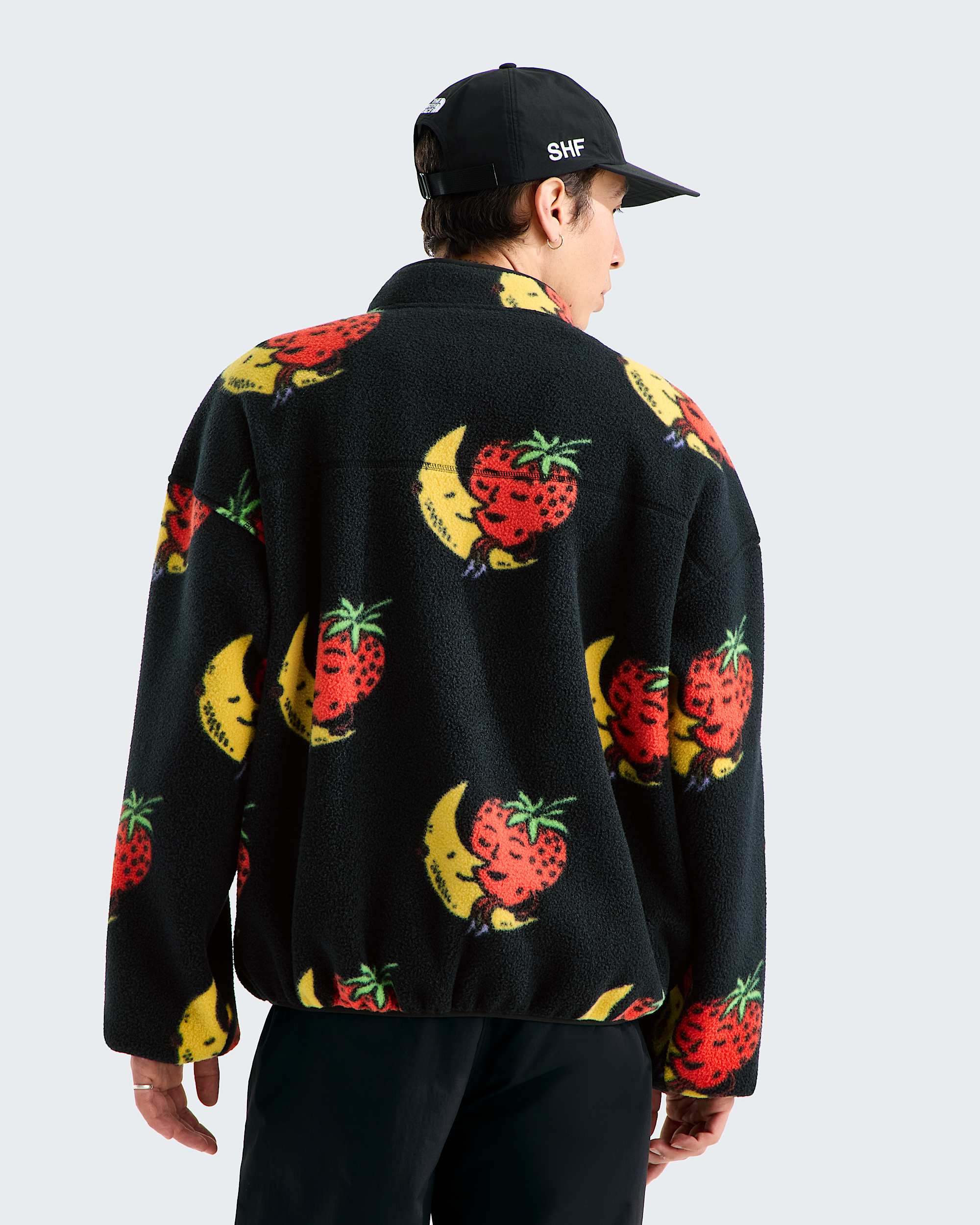 TNF x Sky High Farm Goods Fleece Zip TNF BACK
