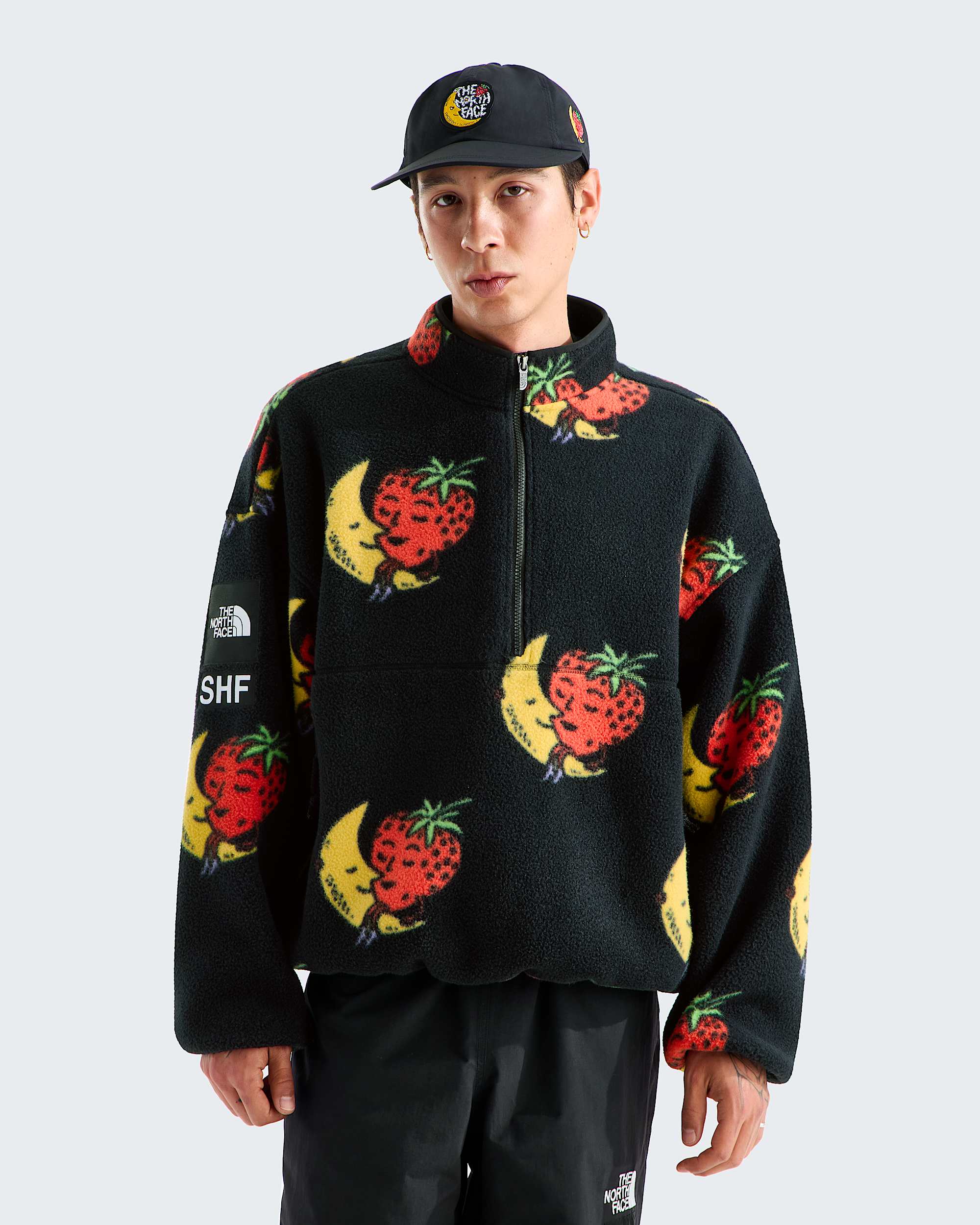 TNF x Sky High Farm Goods Fleece Zip TNF HERO2