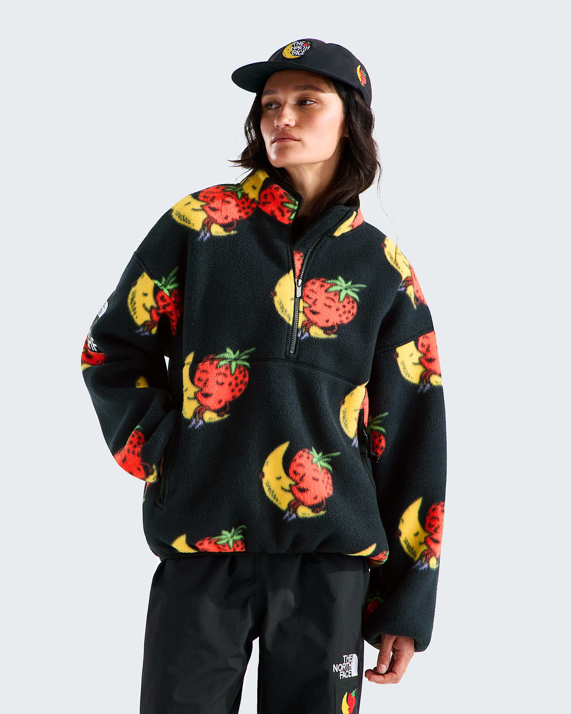 TNF x Sky High Farm Goods Fleece Zip TNF HERO3