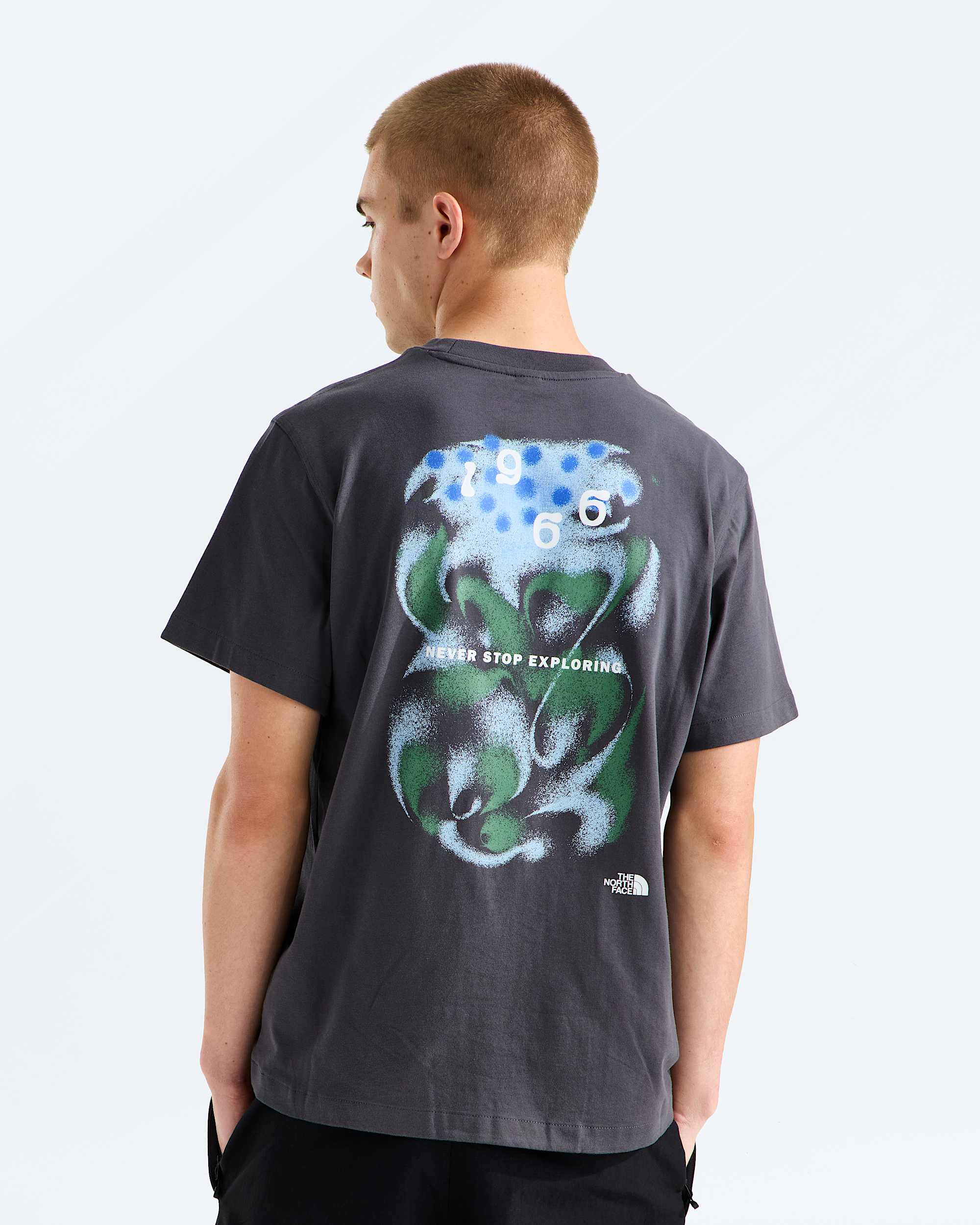 Mens 1966 Motion Relaxed ShortSleeve TeeGraphic TNF Main