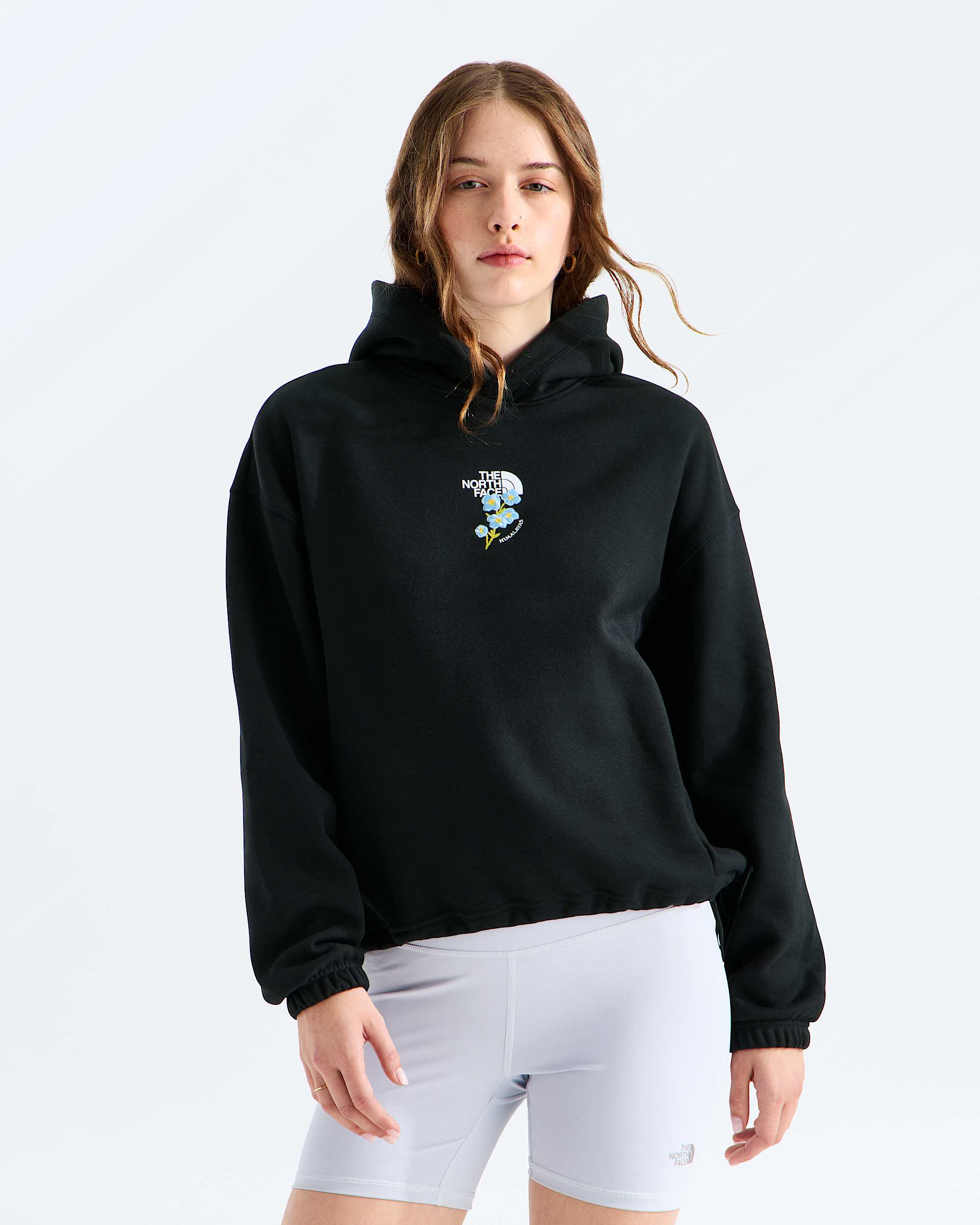 Chandail  capuchon Places We Love pour femmes pavot bleu de lHimalaya TNF HERO