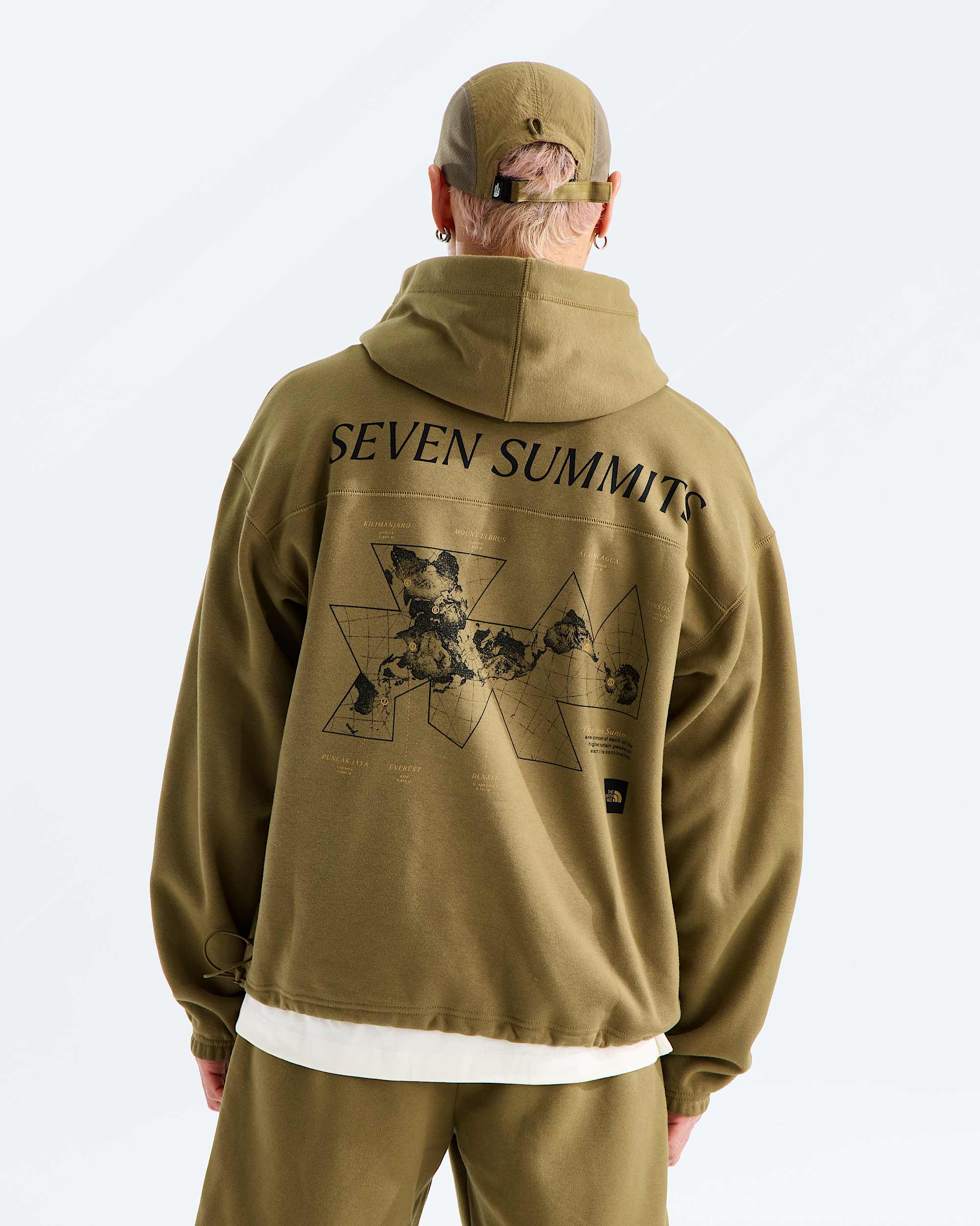Mens Places We Love HoodieSeven Summits TNF BACK