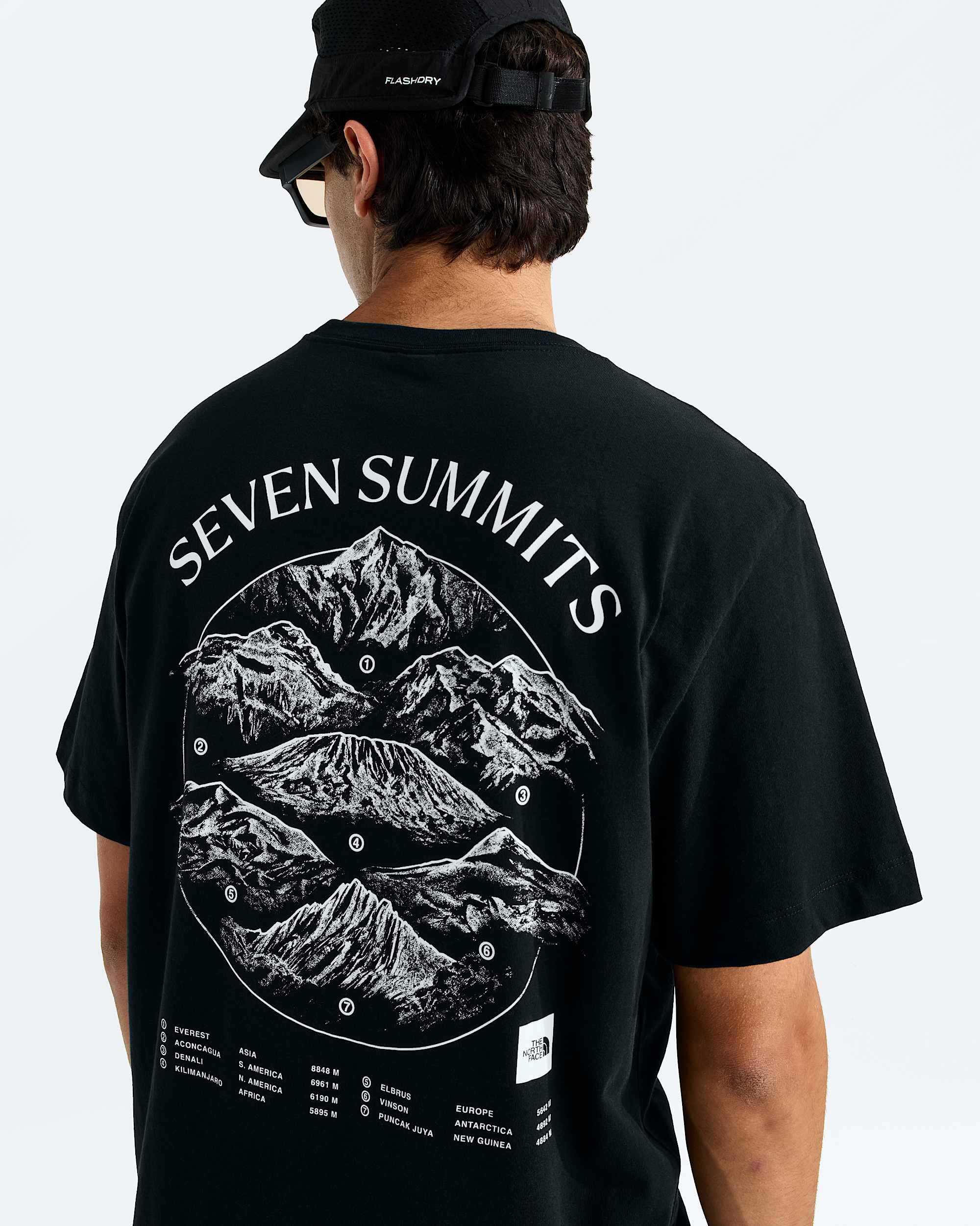 Mens Places We Love ShortSleeve TeeSeven Summits TNF HERO2