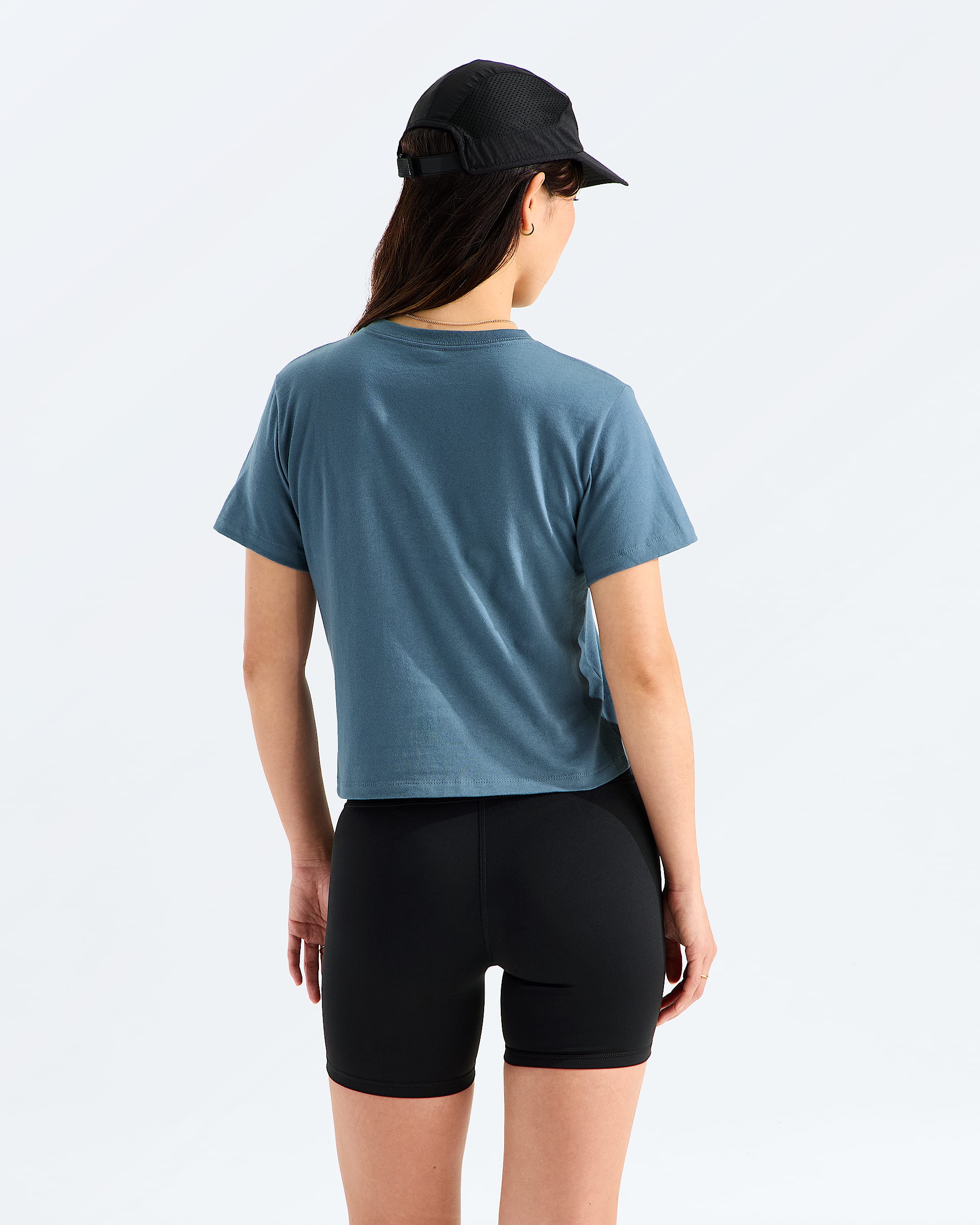 Womens TNF Essential Simple Dome Cutie ShortSleeve Tee TNF BACK