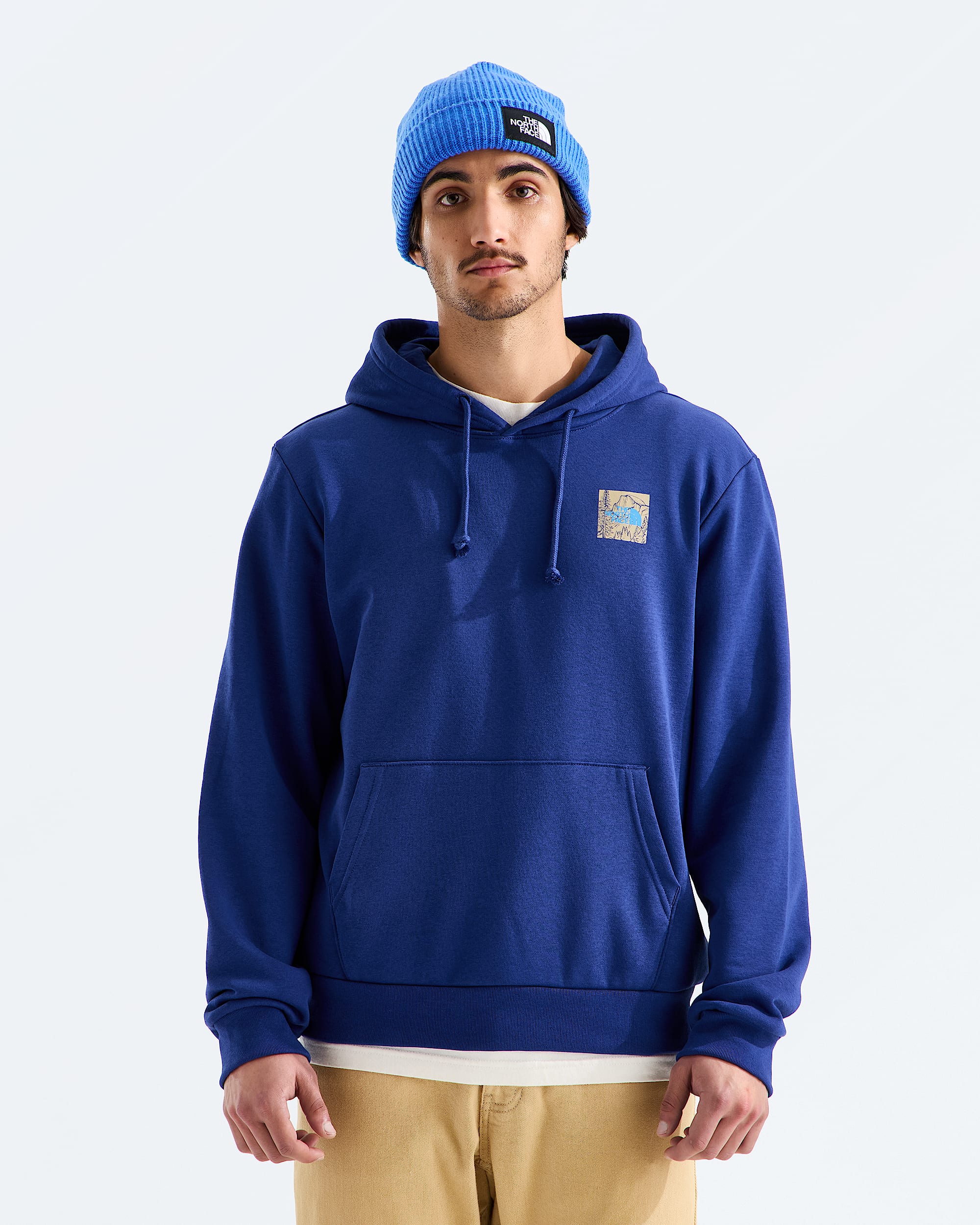 Mens Evolution Monte Regular Hoodie TNF BACK