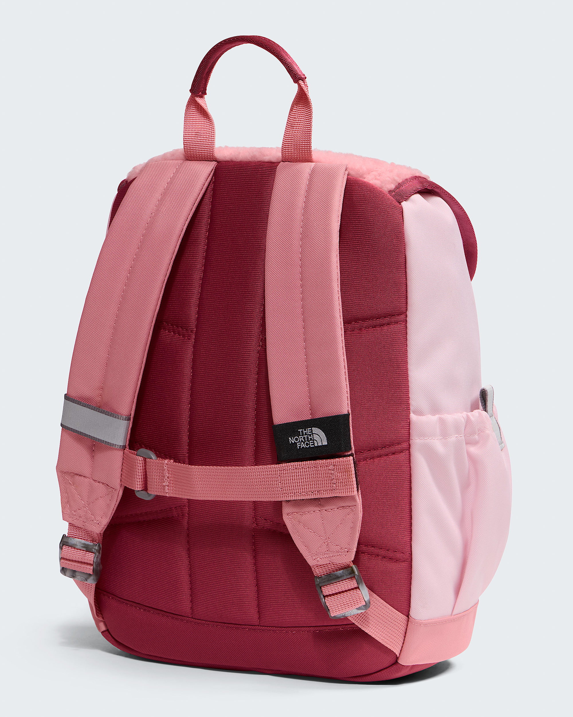girls' backpack north face The Women's Borealis Pink Moss Dark Heather/Gardenia White you can easily store and organize your belongings Teen Backpacks | The North