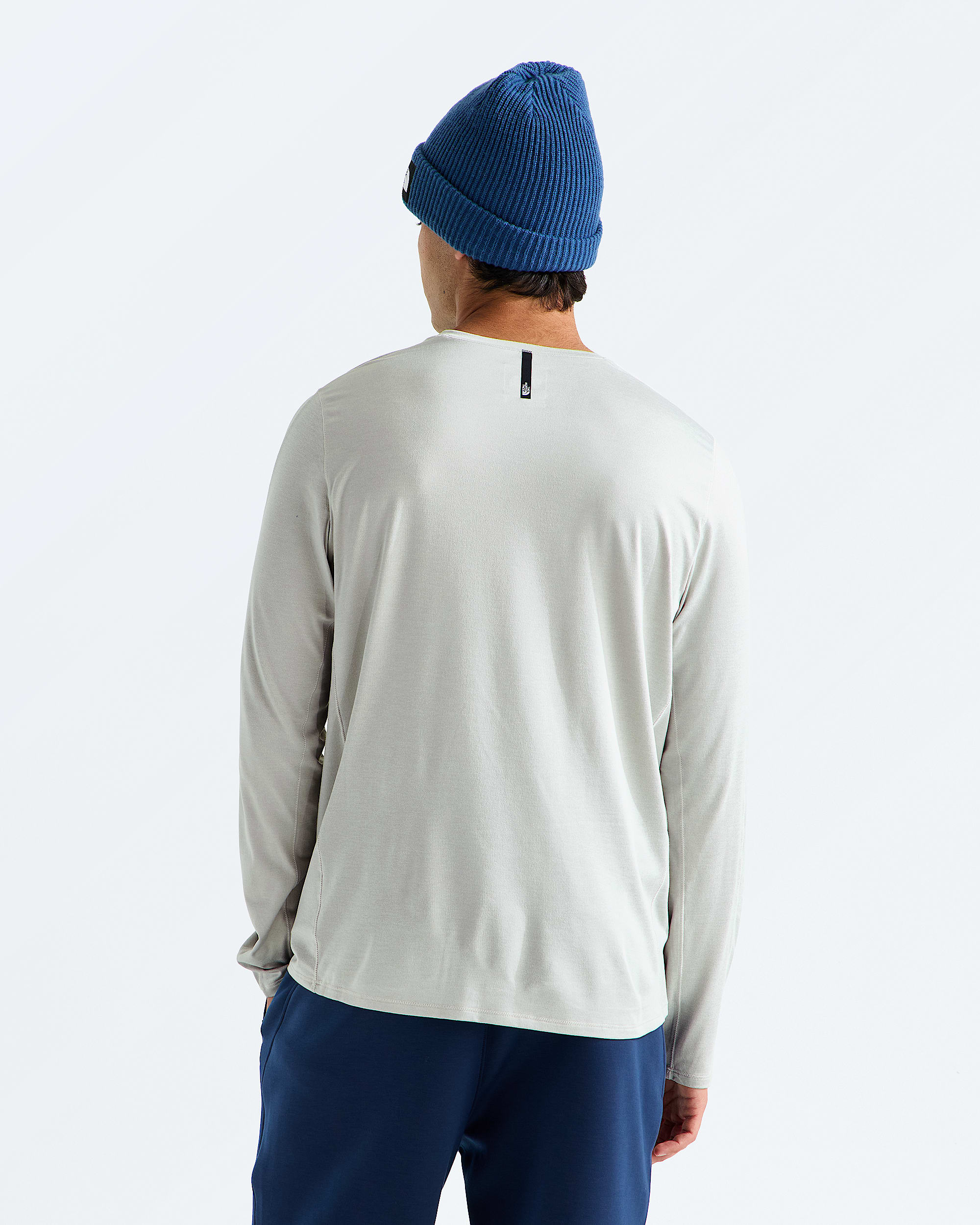 Mens Dynamic LongSleeve Tee TNF BACK