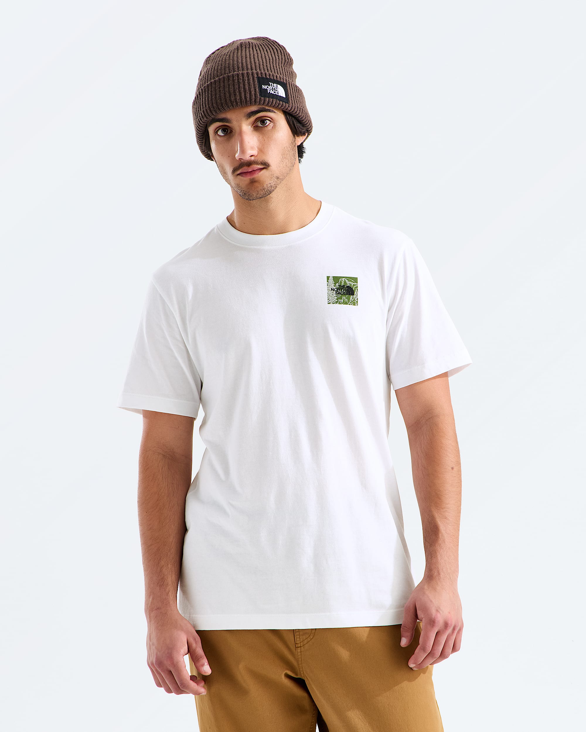 Mens Monte Reg ShortSleeve TeeGraphic TNF BACK