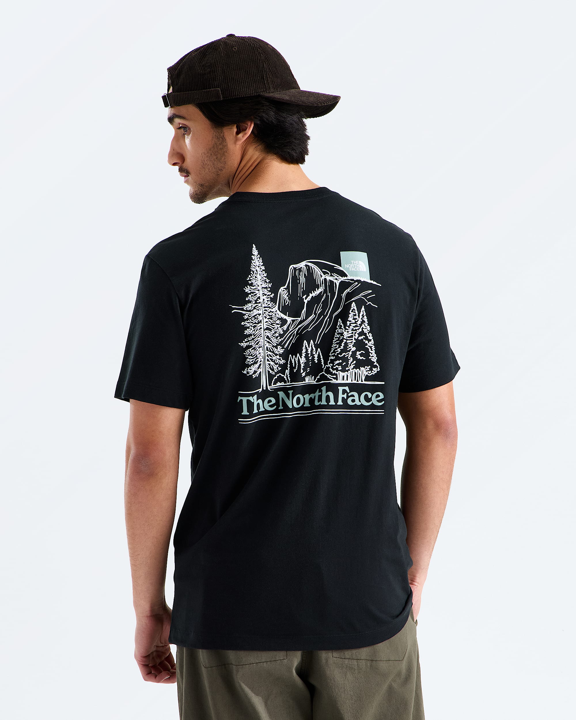 Mens Monte Regular ShortSleeve TeeGraphic TNF HERO