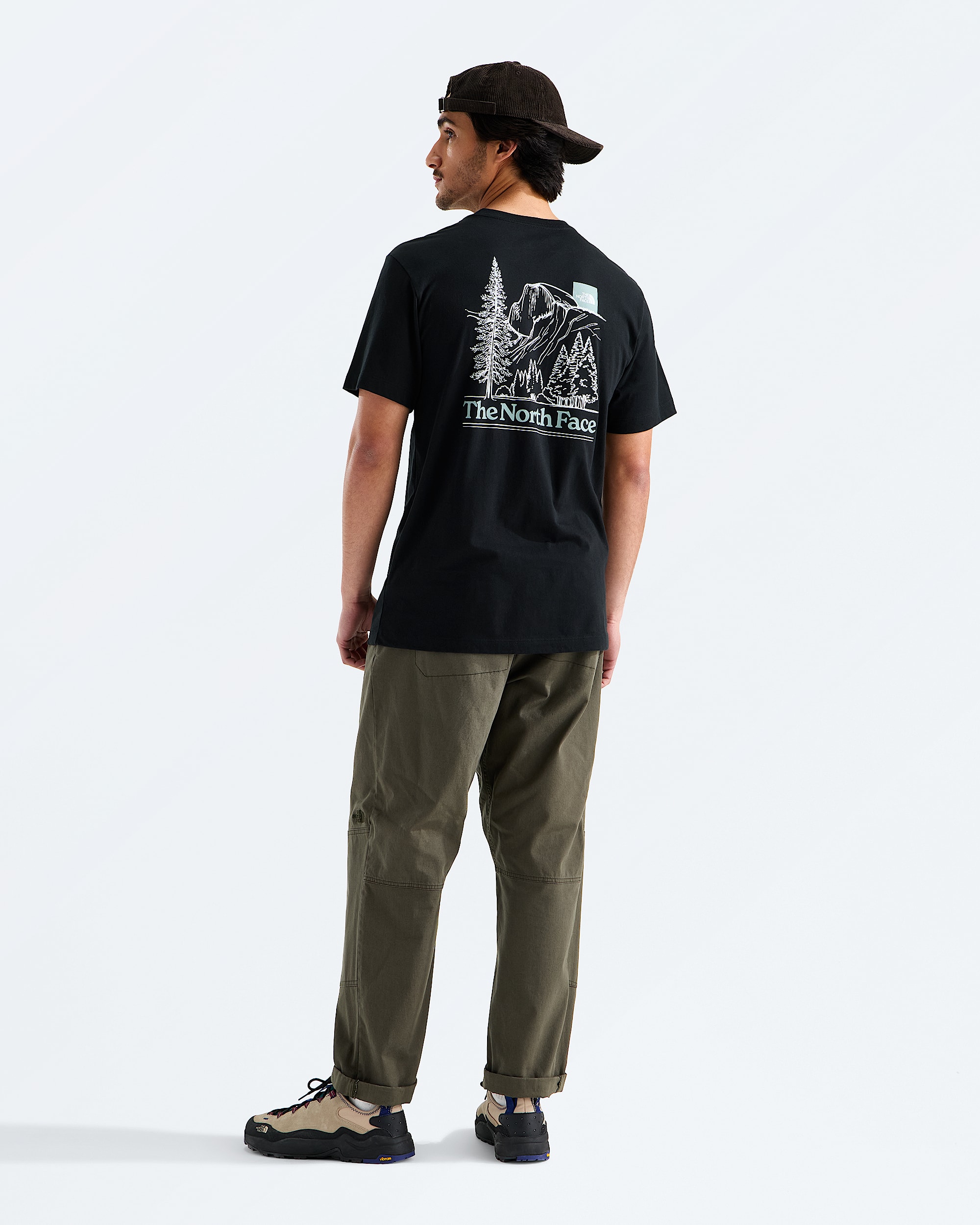 Mens Monte Regular ShortSleeve TeeGraphic TNF HERO2