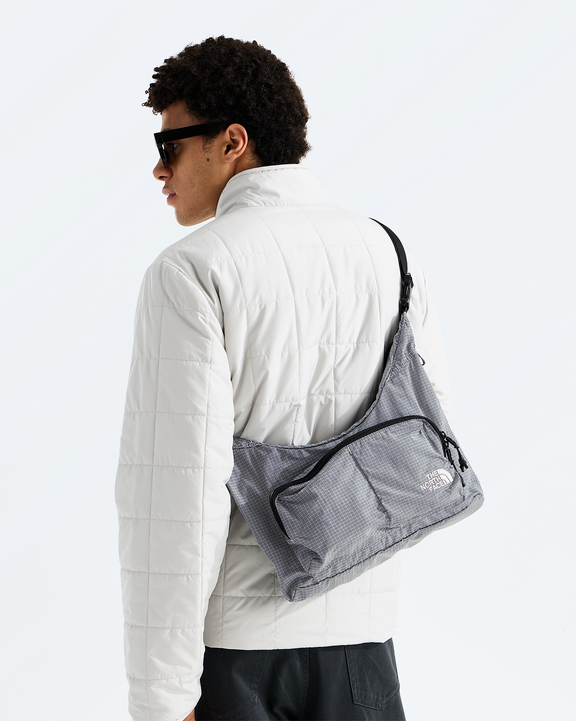 Never Stop Crossbody TNF MODELBACK