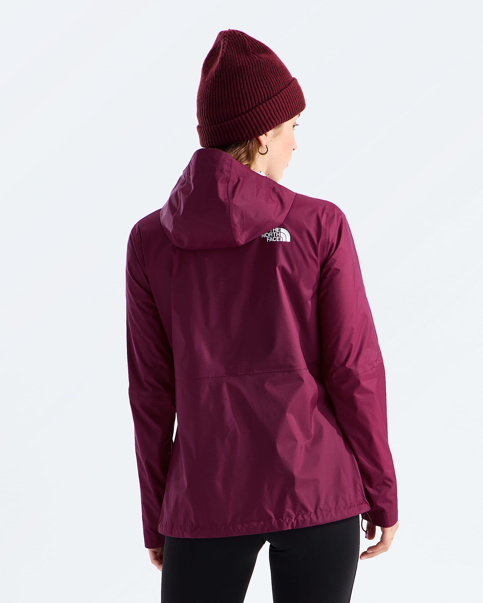 Womens Alta Vista Rain Jacket TNF BACK
