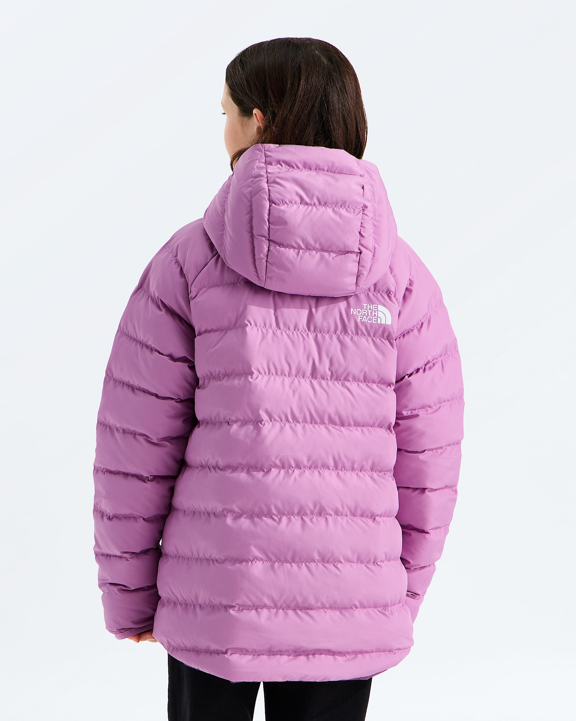 Veste  capuche rversible Perrito pour filles TNF BACK
