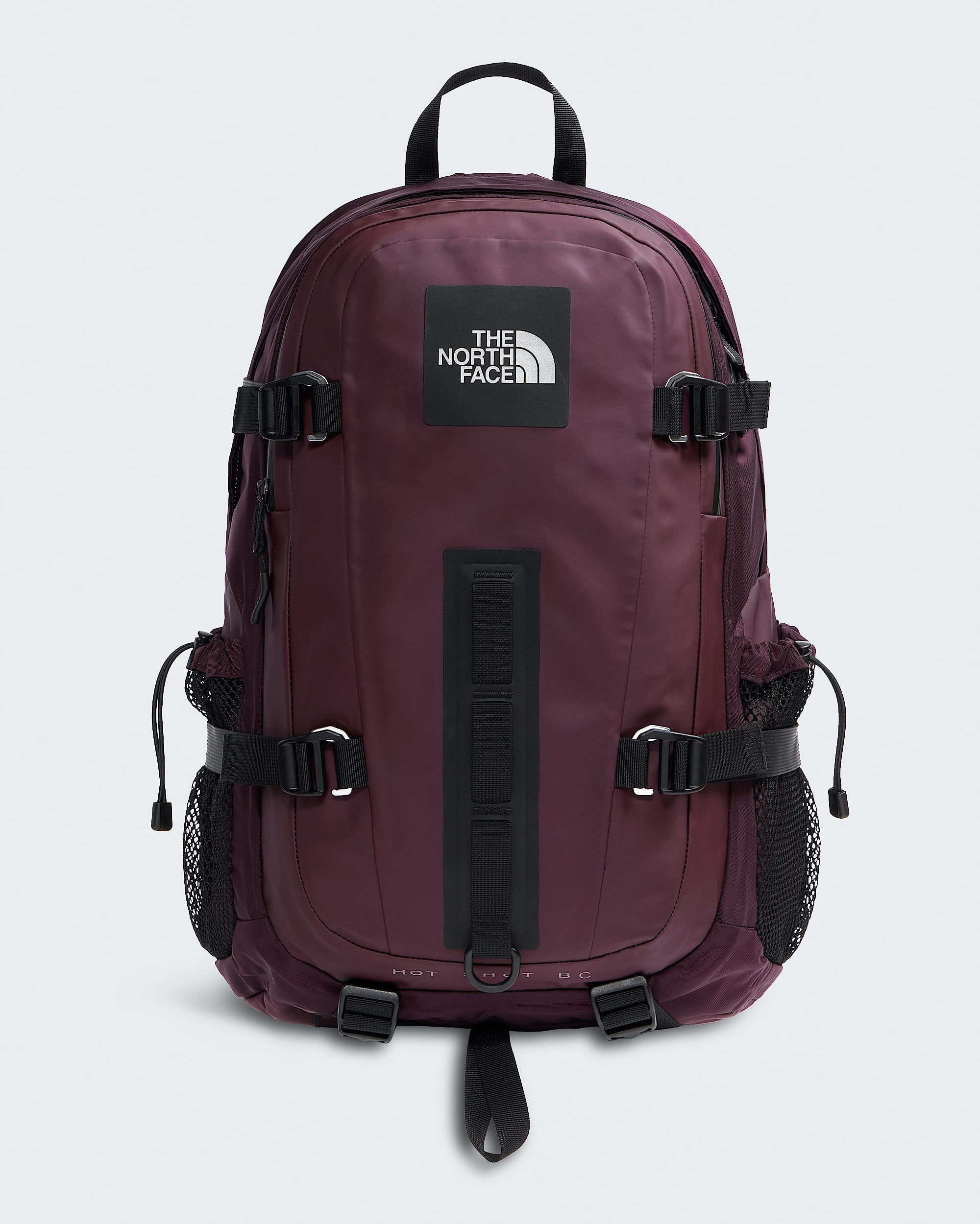 north face base camp hot shot backpack The Unisex Side mesh bottle pockets are cinchable for extra security The North Face Hot Shot