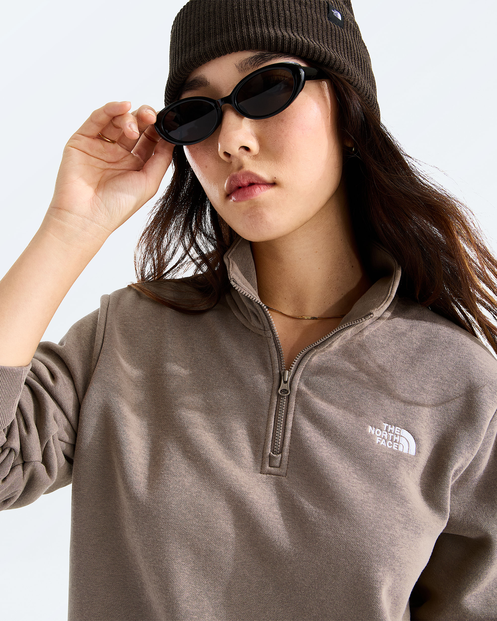 Womens Evolution Simple Dome Regular Zip TNF HERO2