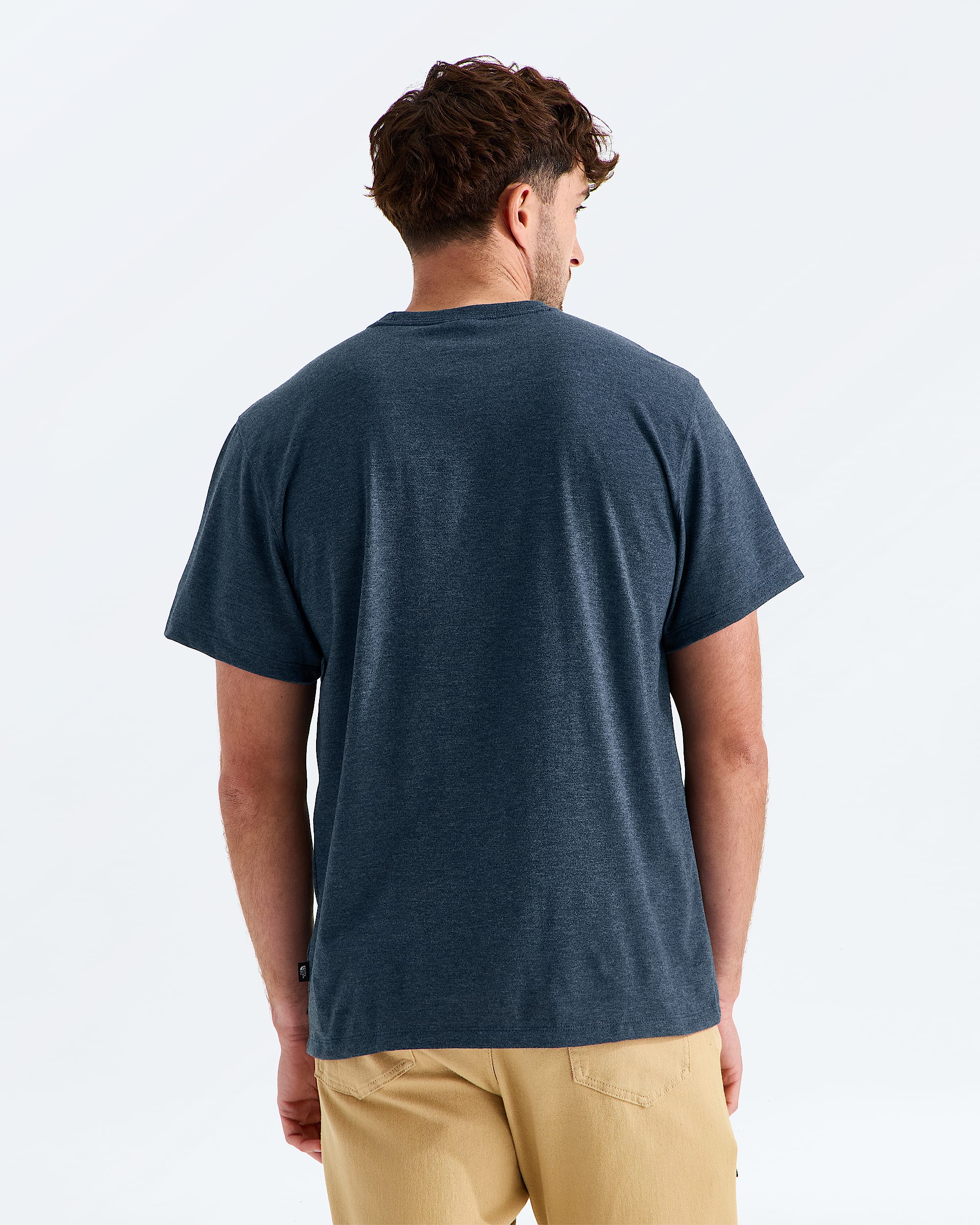 Mens TriBlend ShortSleeve Pocket Tee TNF BACK
