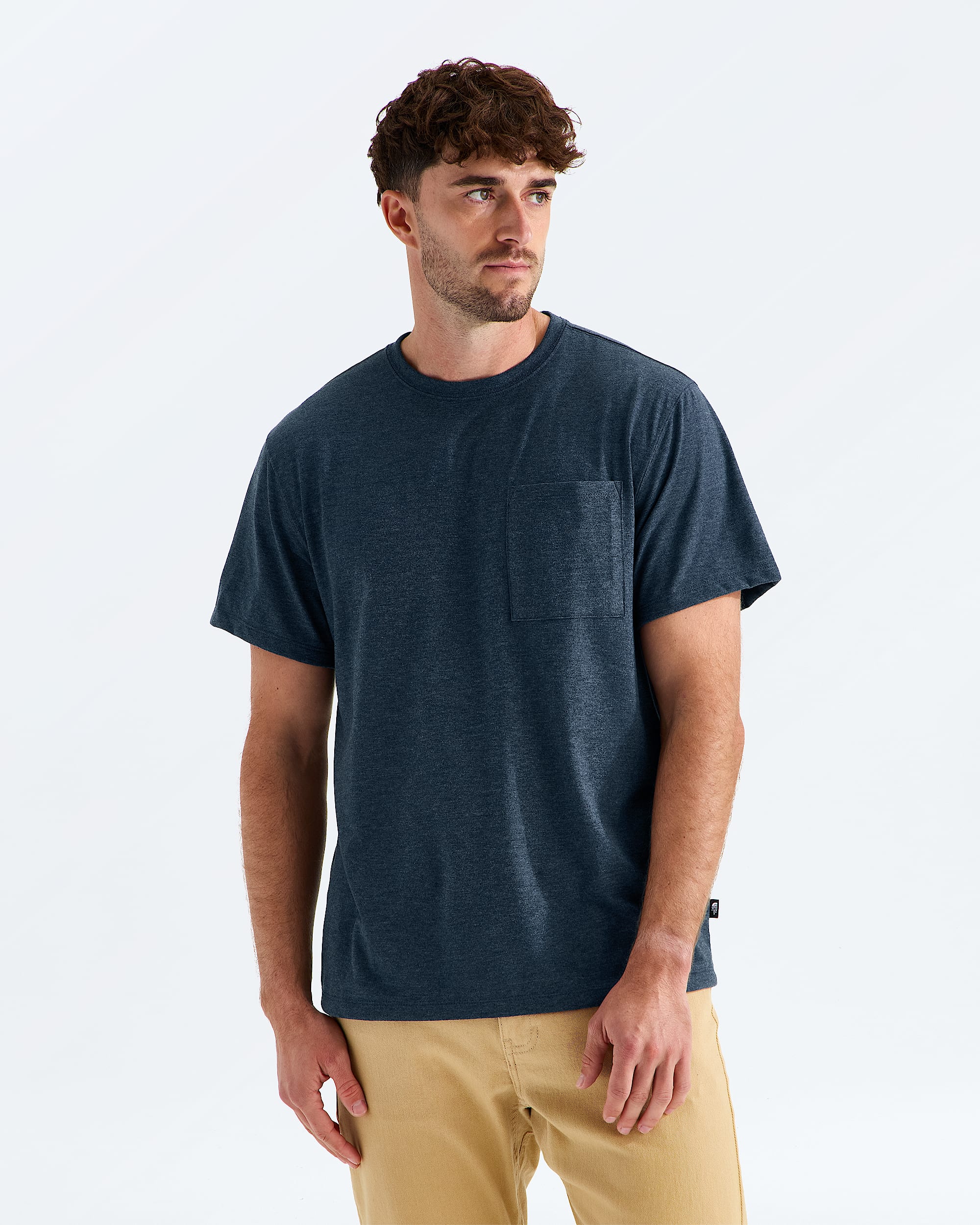 Mens TriBlend ShortSleeve Pocket Tee TNF Main