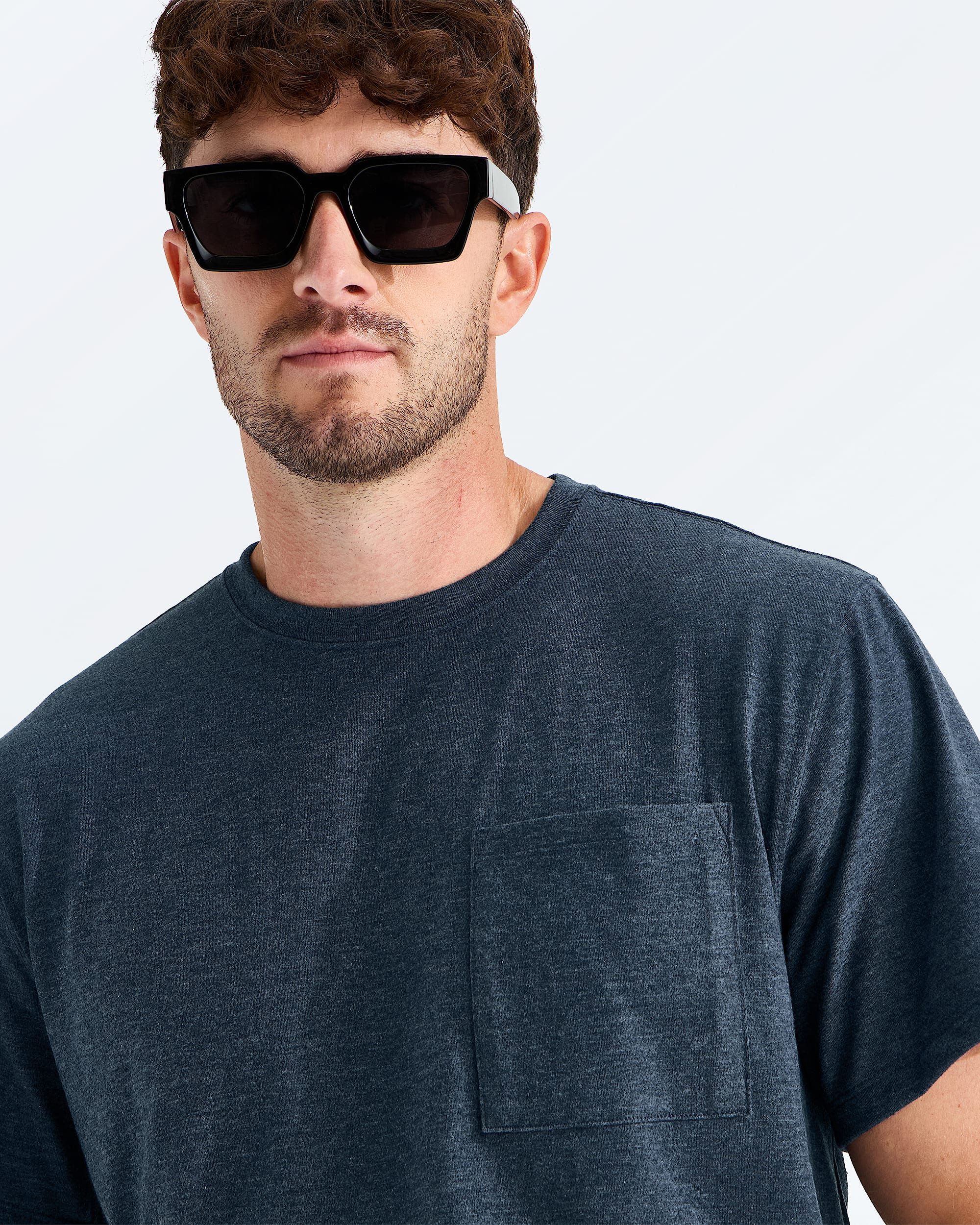 Mens TriBlend ShortSleeve Pocket Tee TNF HERO2