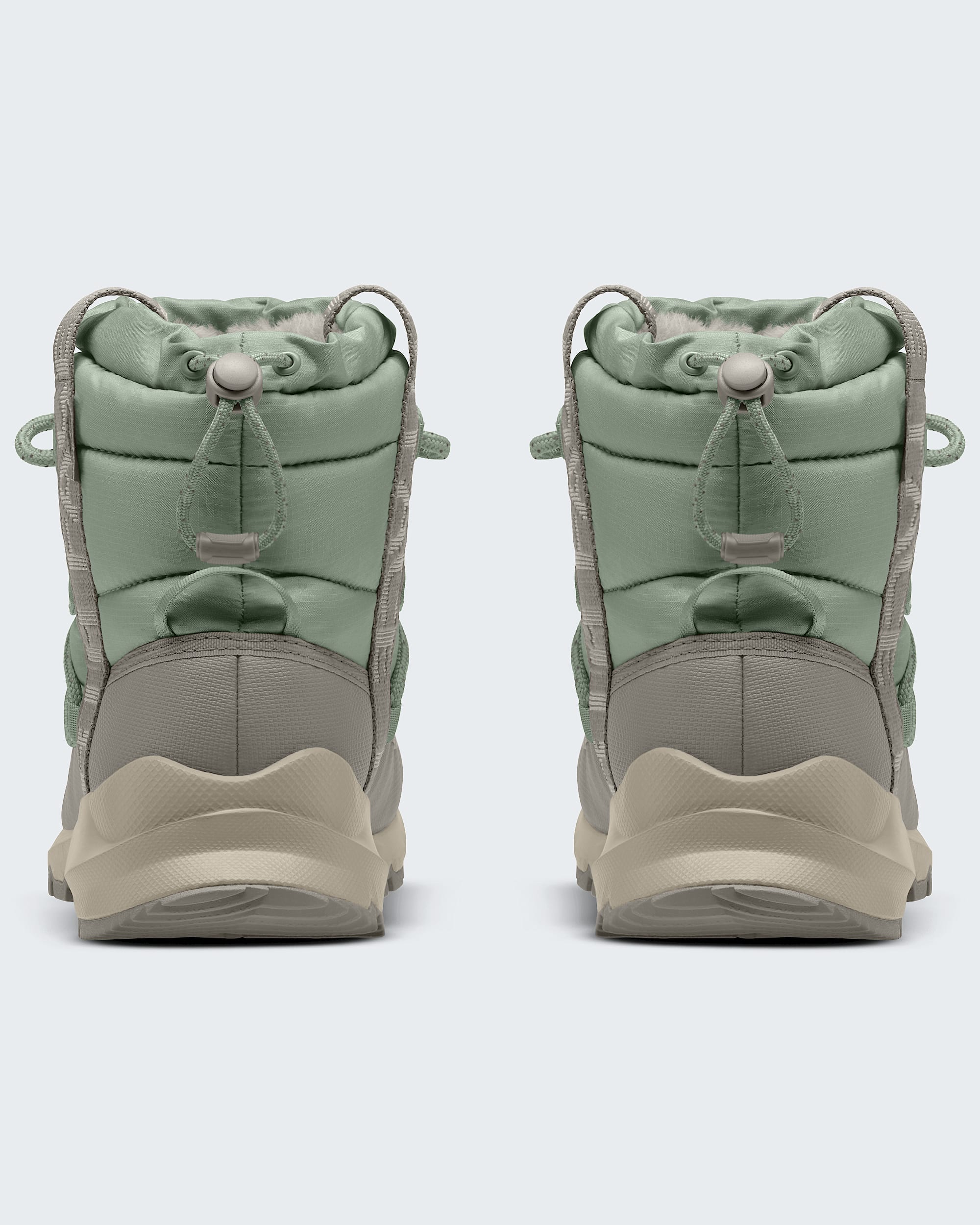 Womens THERMOBALL Lace Up Waterproof Boots TNF BACK