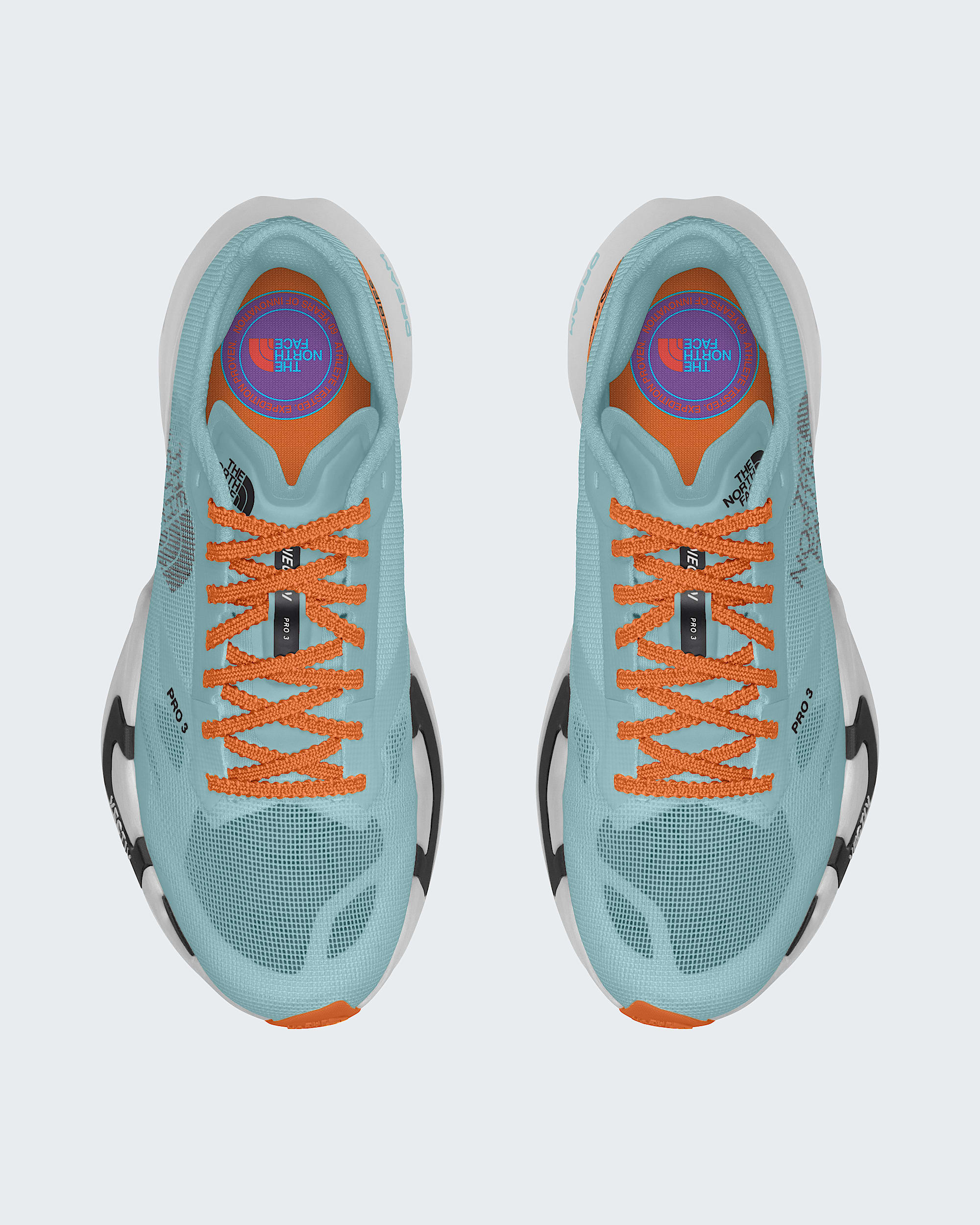Summit Series VECTIV Pro 3 Shoes TNF DETAILINSTEP