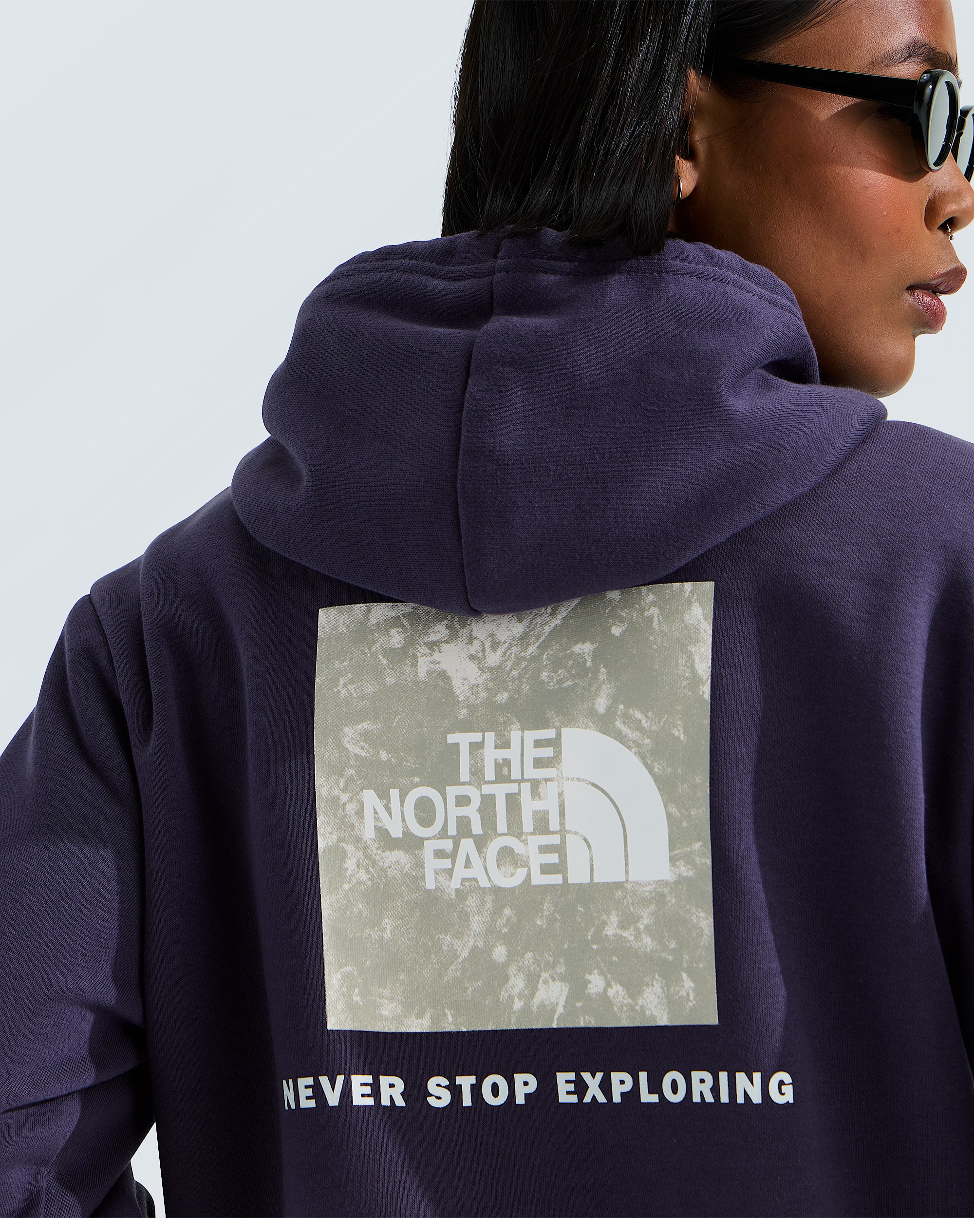 Womens Glacier Drift Regular Hoodie TNF HERO2