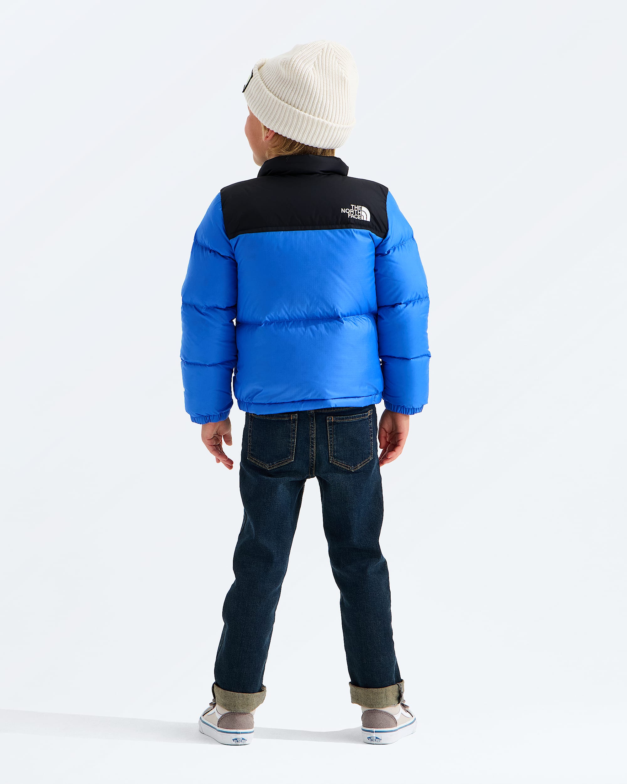 Kids 1996 Retro Nuptse Jacket TNF BACK