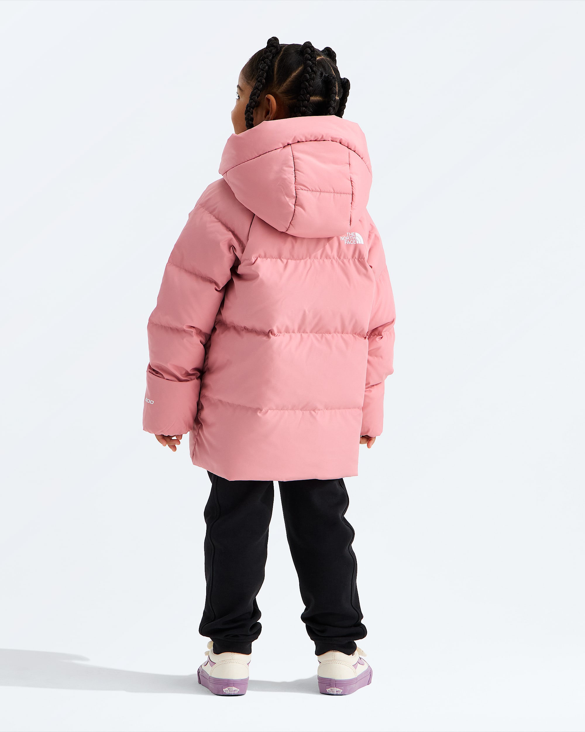 Parka double en molleton North Down pour enfants TNF BACK