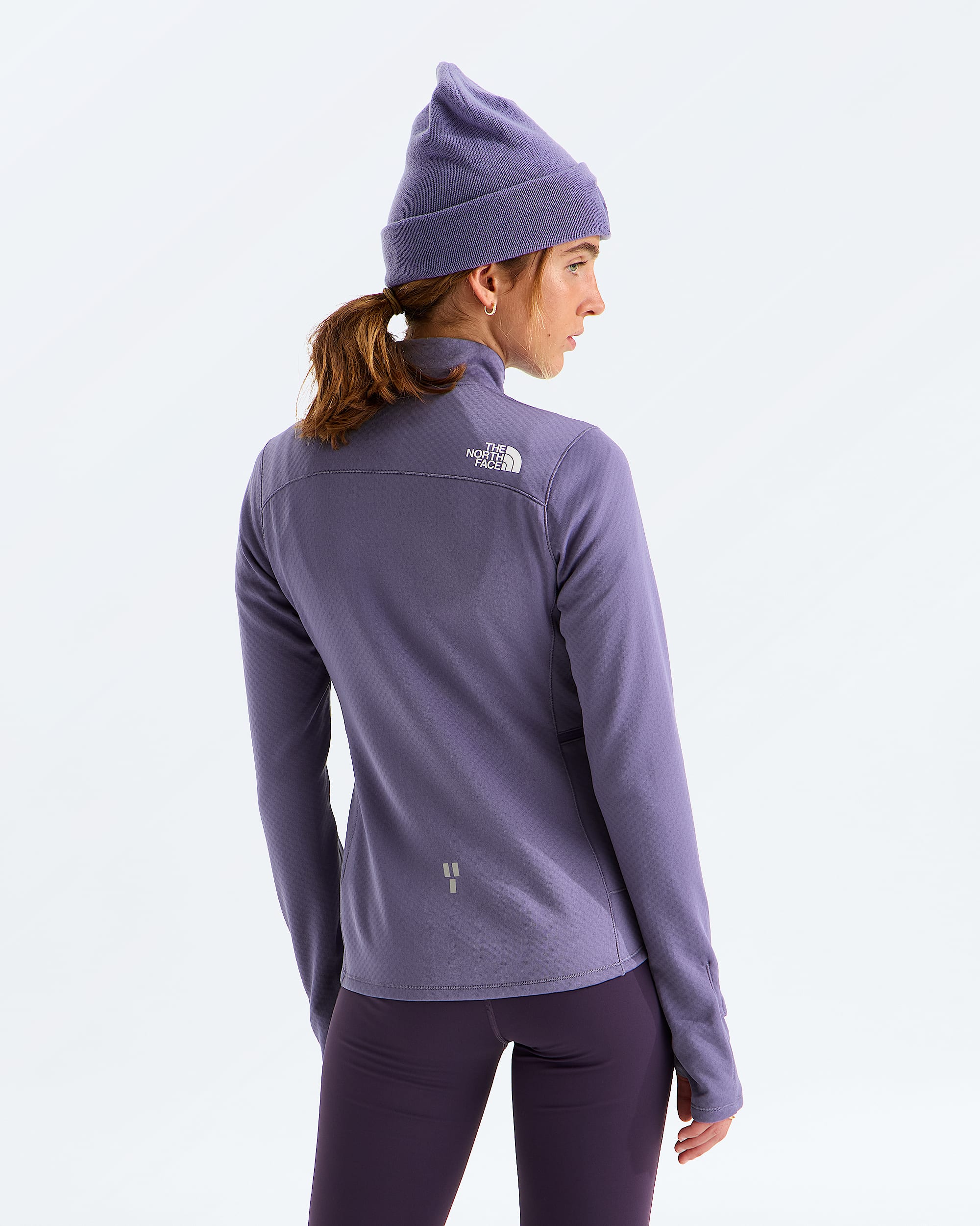 Haut  glissire un quart Winter Warm Pro pour femmes TNF BACK