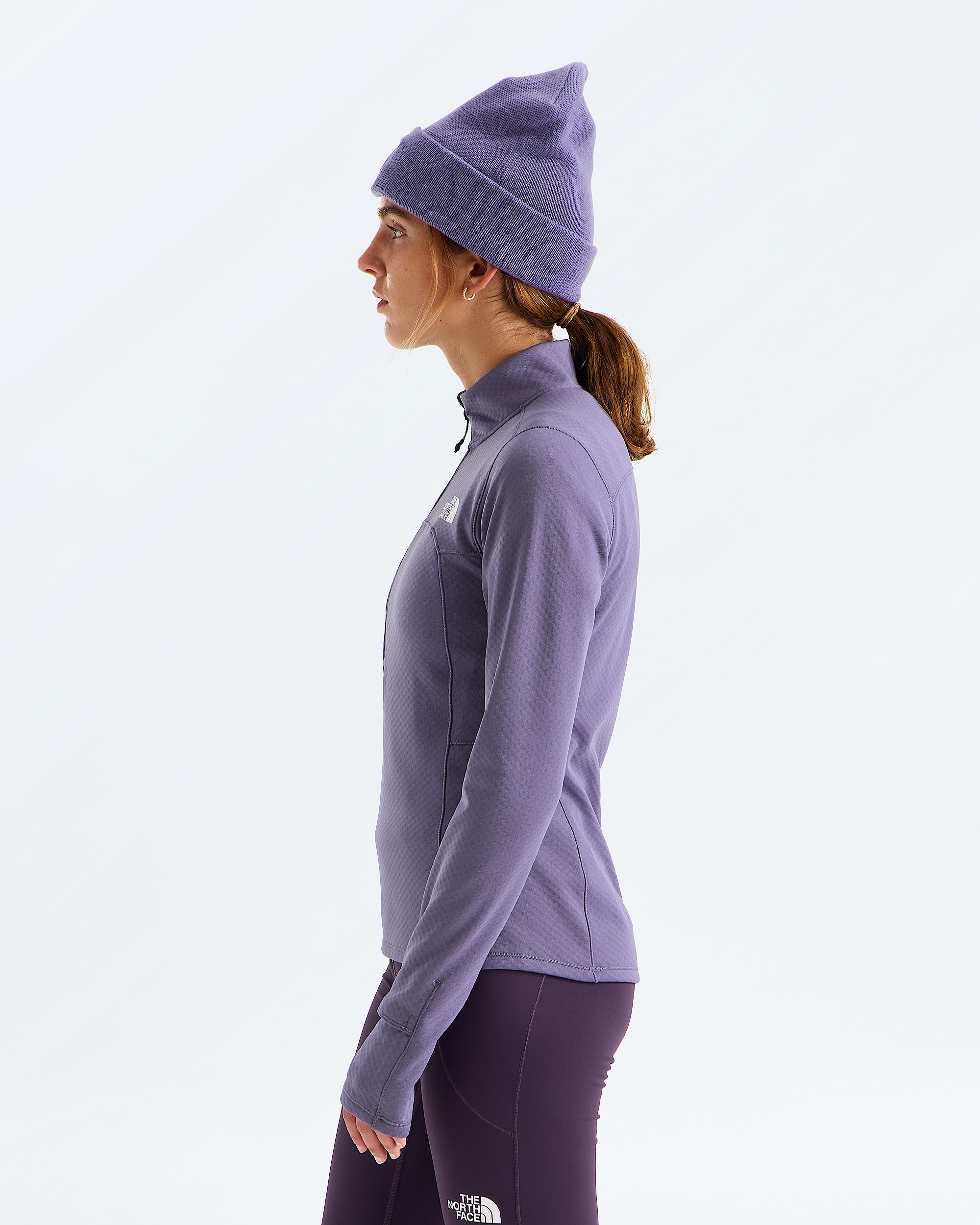 Haut  glissire un quart Winter Warm Pro pour femmes TNF MODEL34