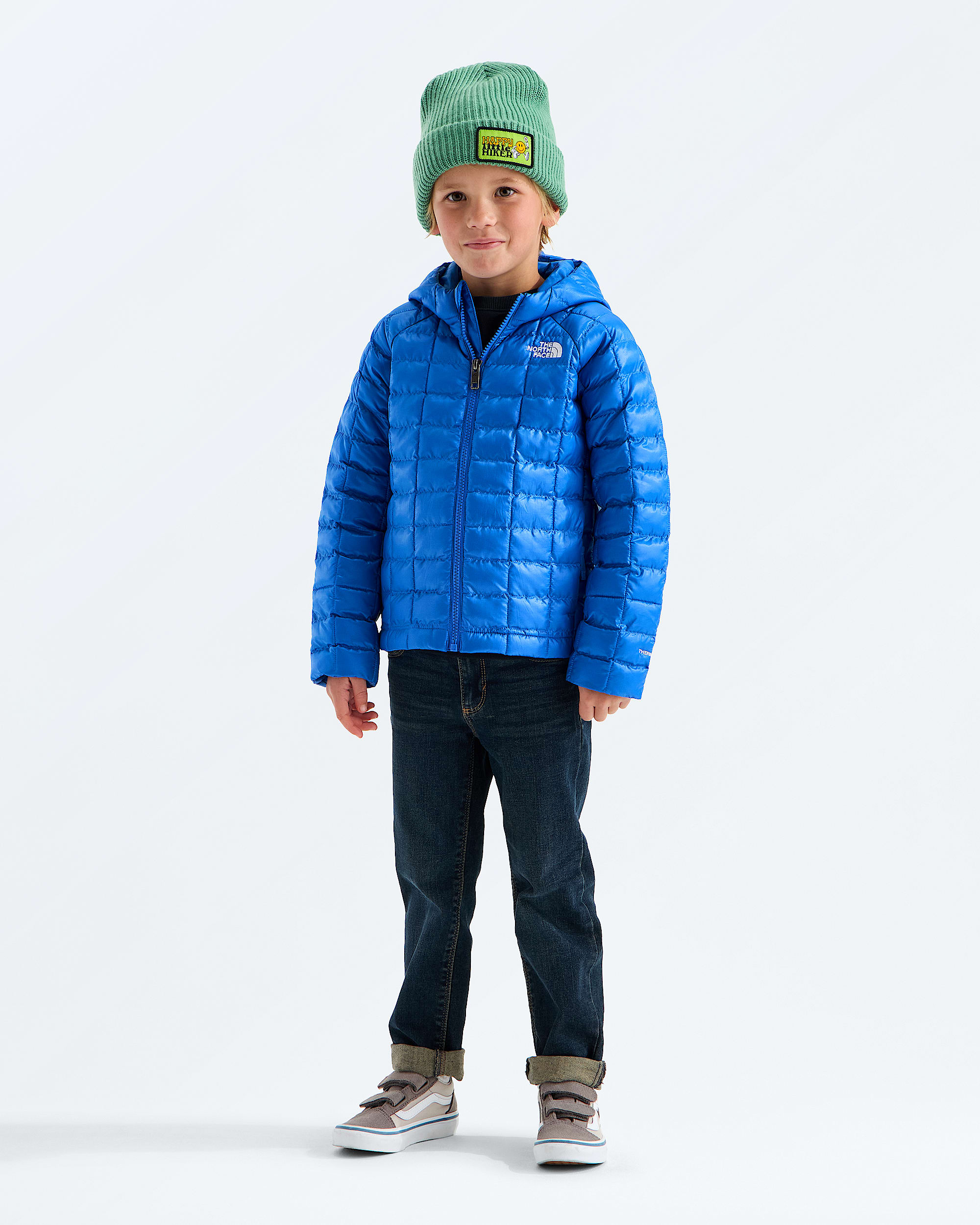 Manteau  capuchon THERMOBALL pour enfants TNF HERO2