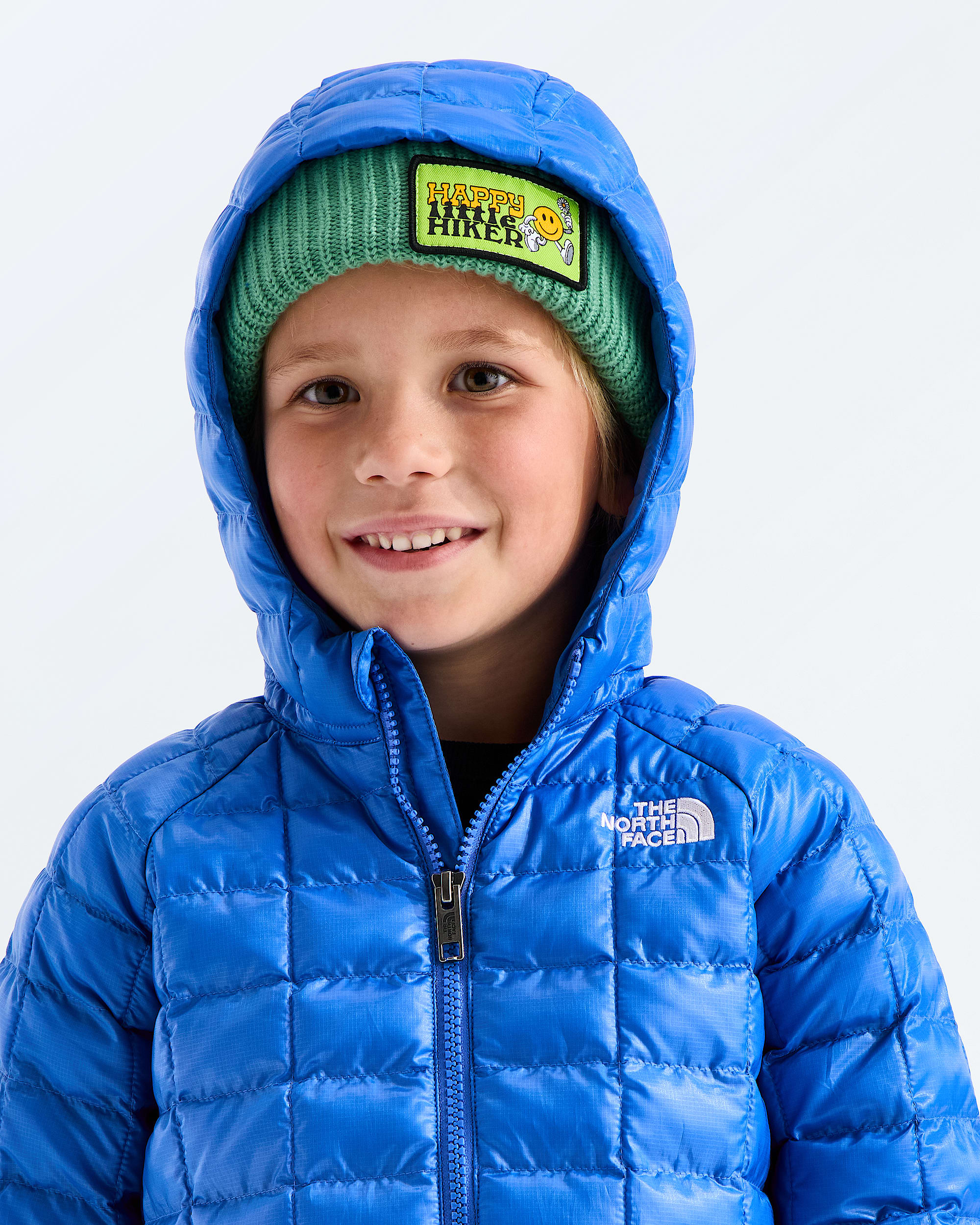 Manteau  capuchon THERMOBALL pour enfants TNF MODELHOOD2