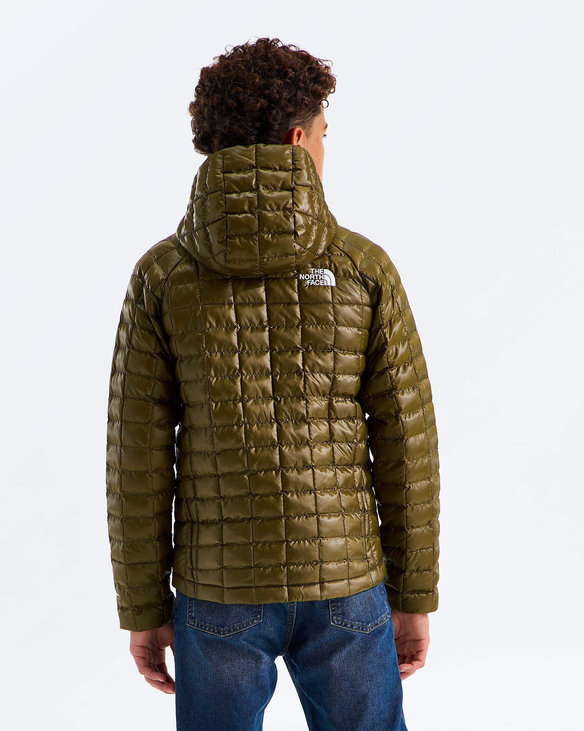 Boys  Girls THERMOBALL Hooded Jacket TNF BACK