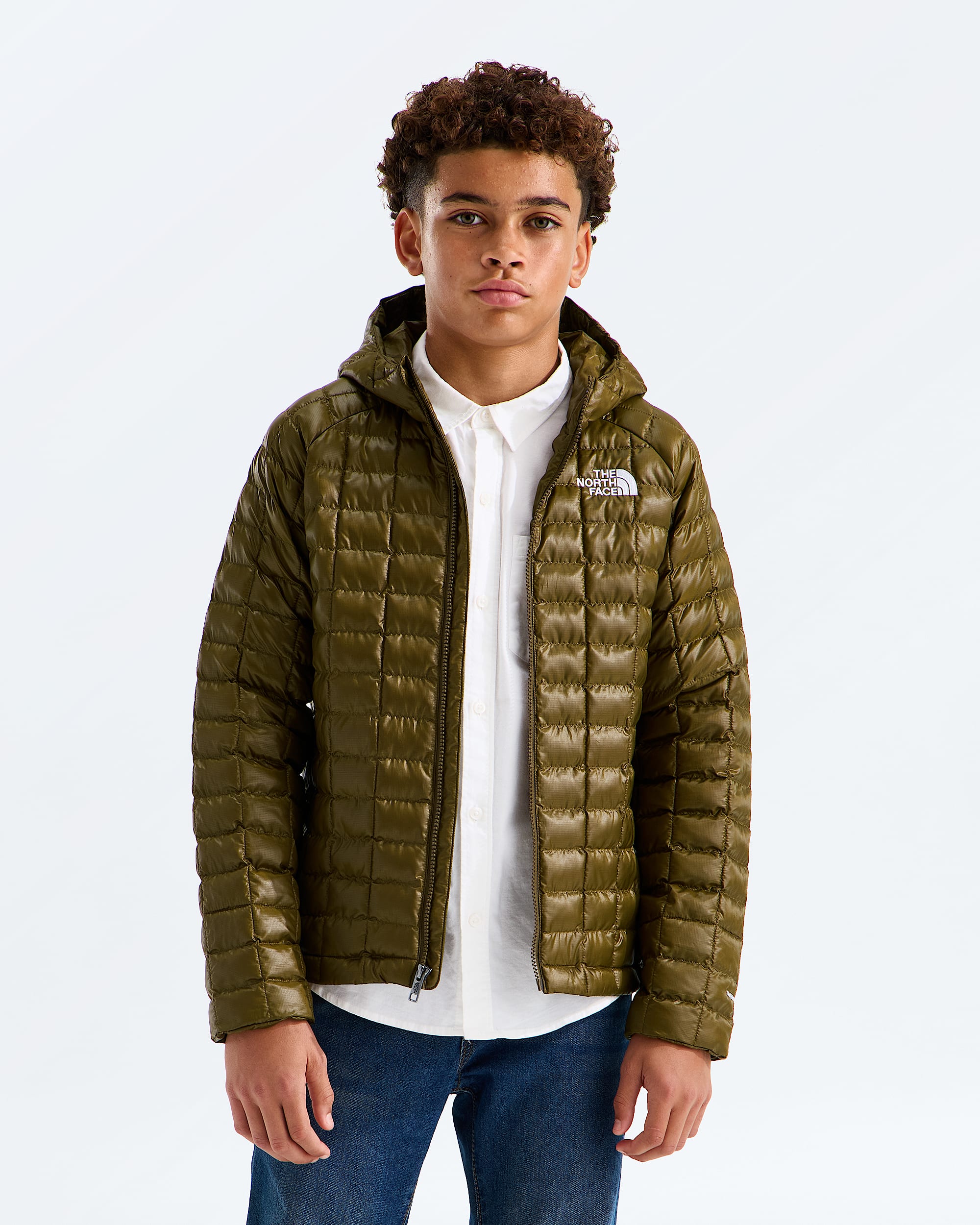 Boys  Girls THERMOBALL Hooded Jacket TNF HERO2