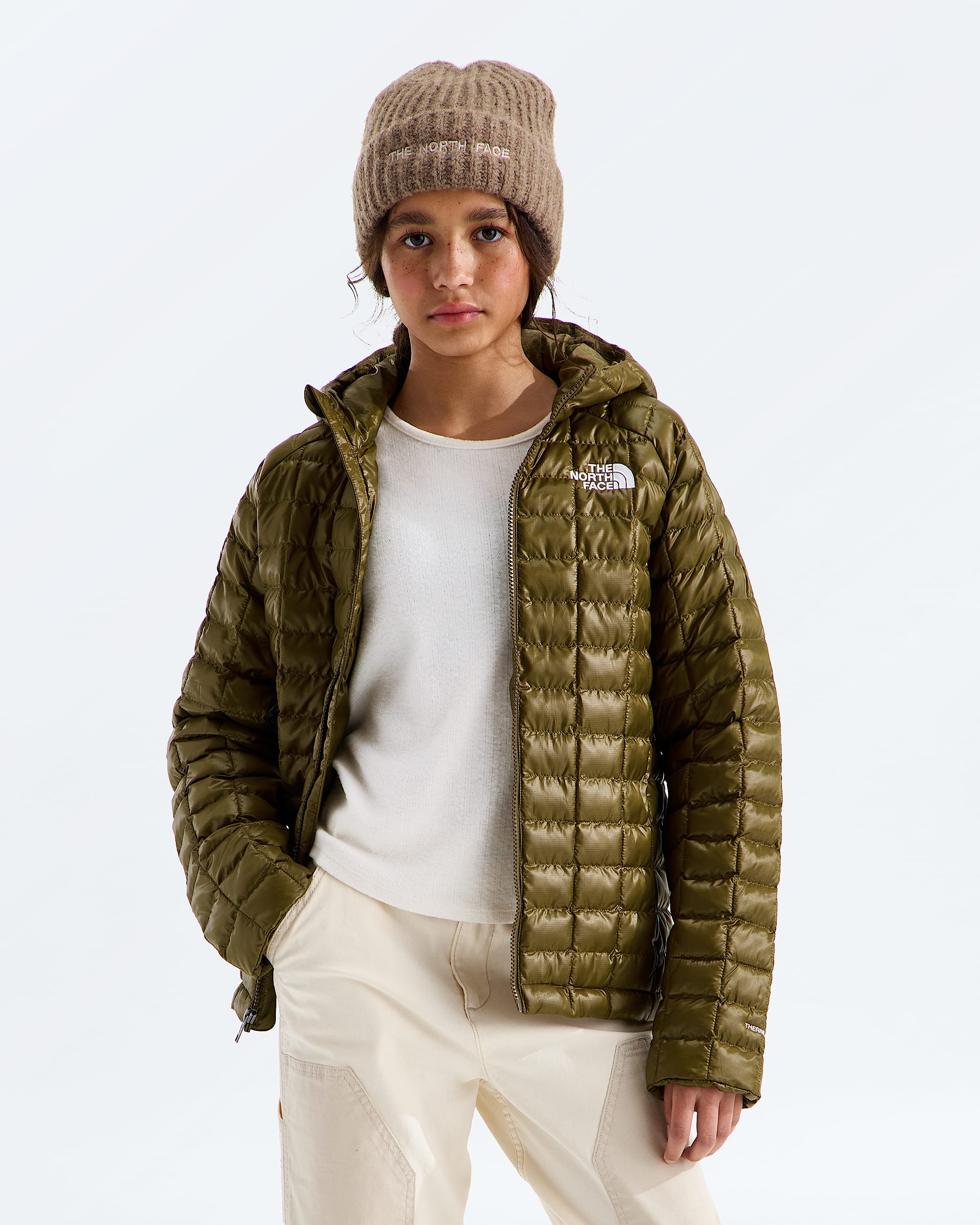 Boys  Girls THERMOBALL Hooded Jacket TNF HERO3