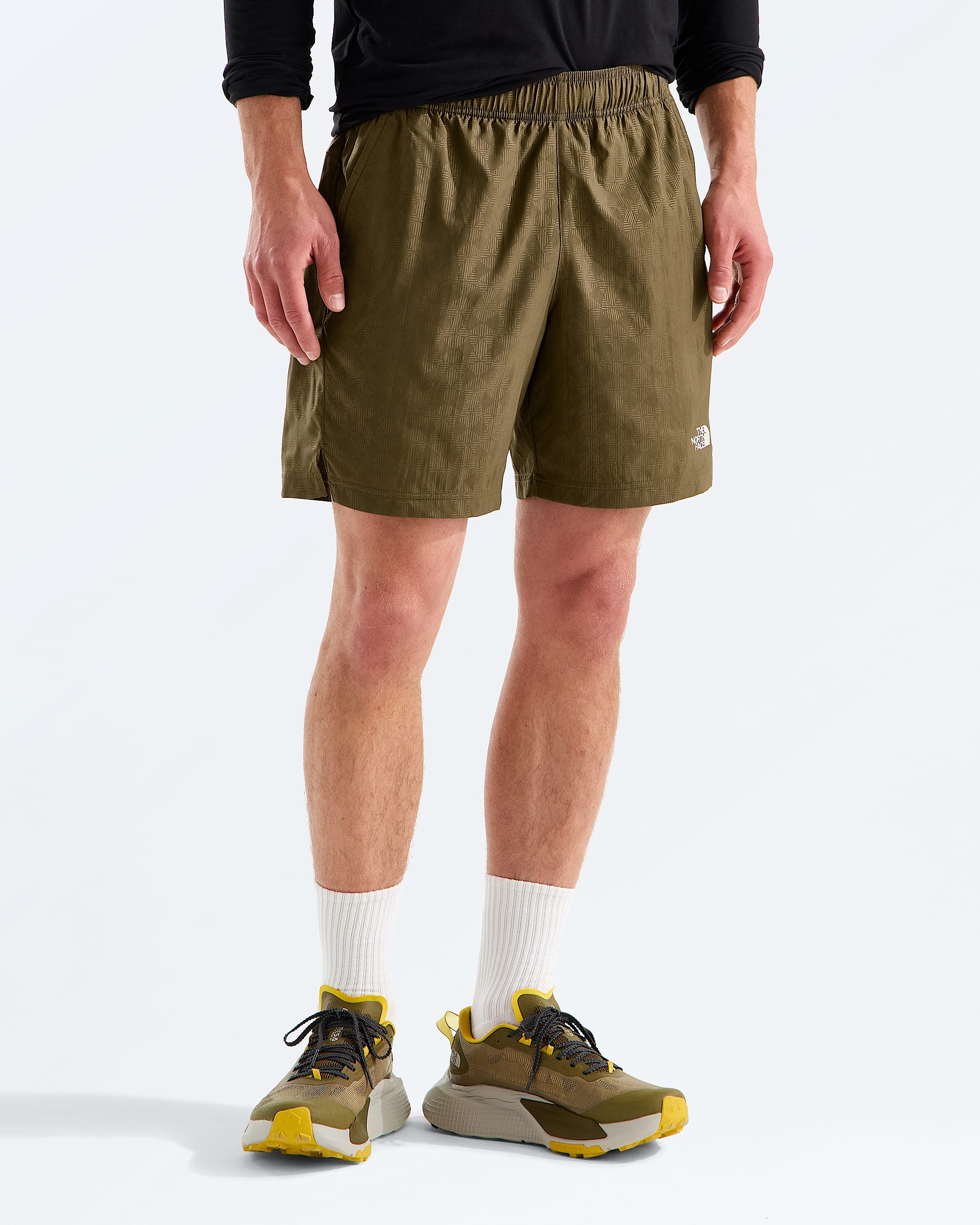 Mens 247 Pentadome Embossed 7 Shorts TNF Main