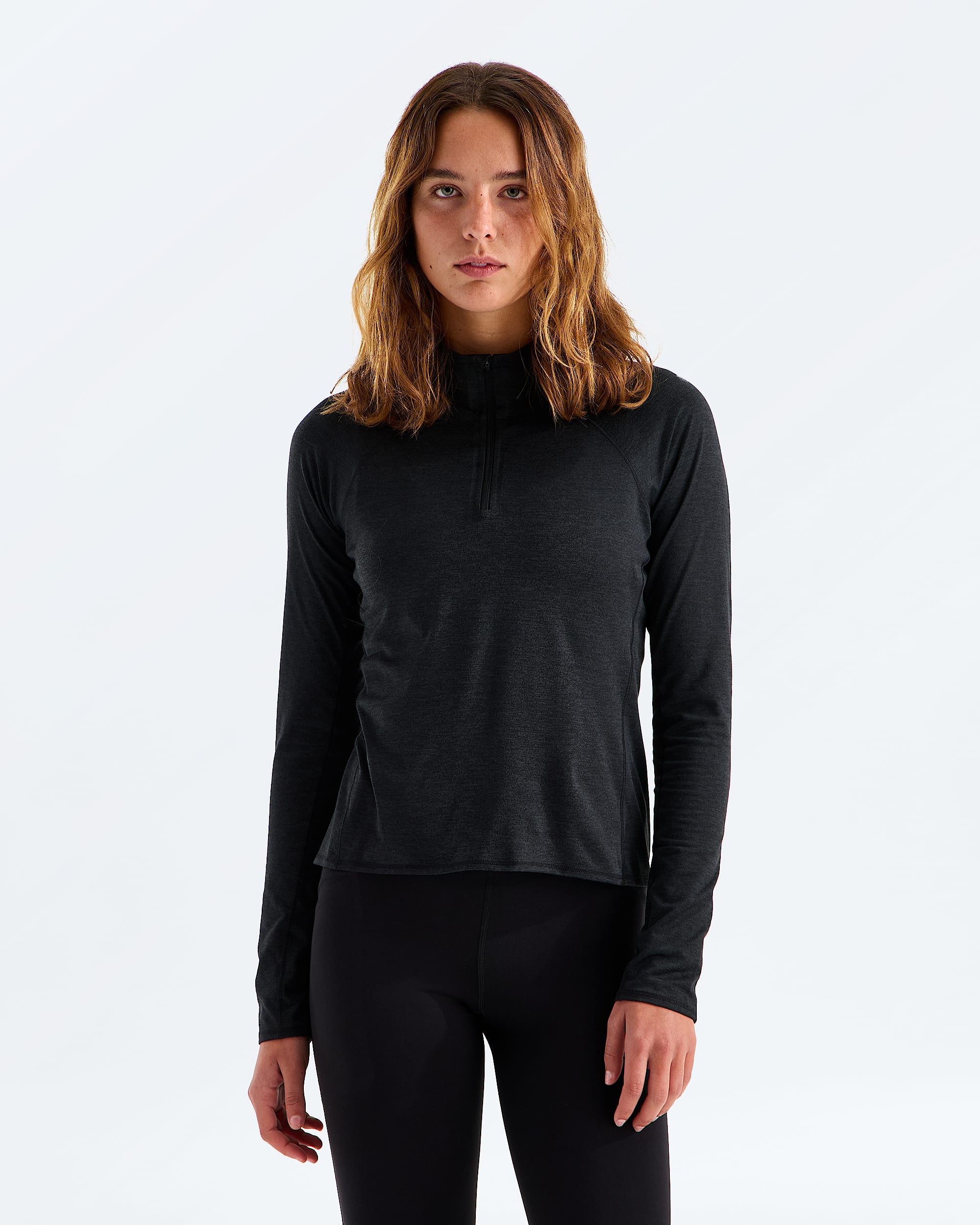 Haut  glissire un quart Jaida pour femmes TNF HERO