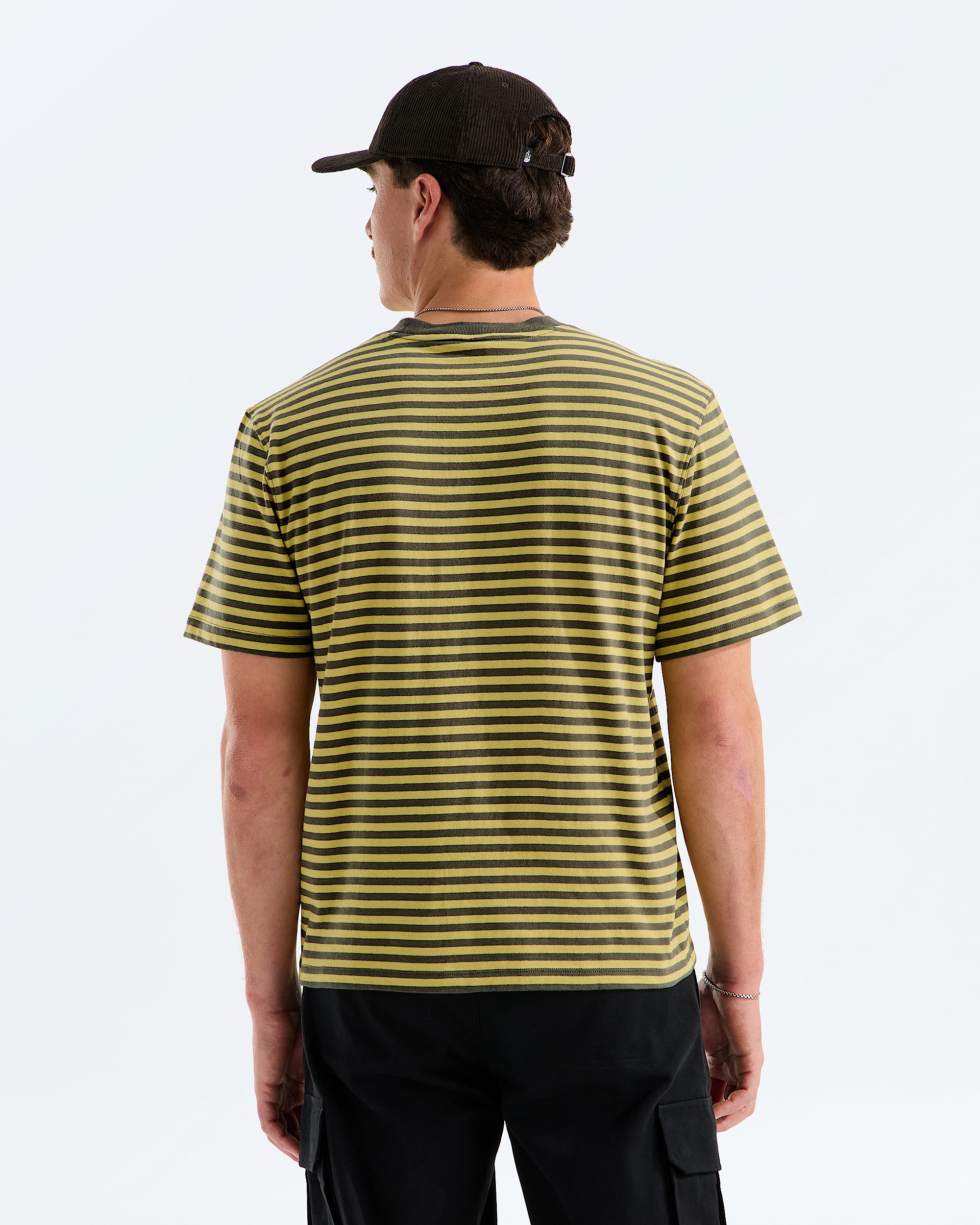 Tshirt Vista Stripe pour hommes TNF BACK