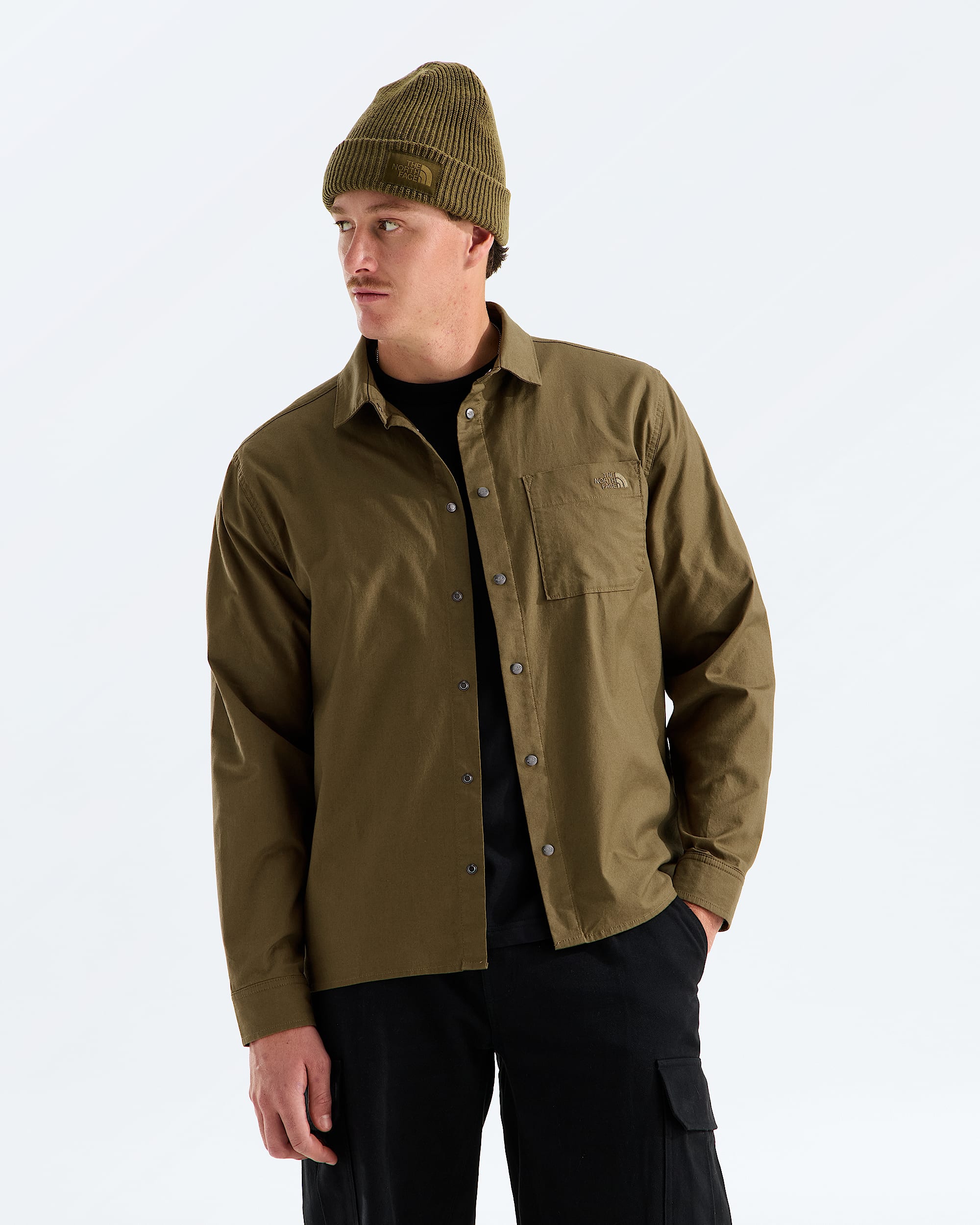 Mens Beta LongSleeve Shirt TNF HERO