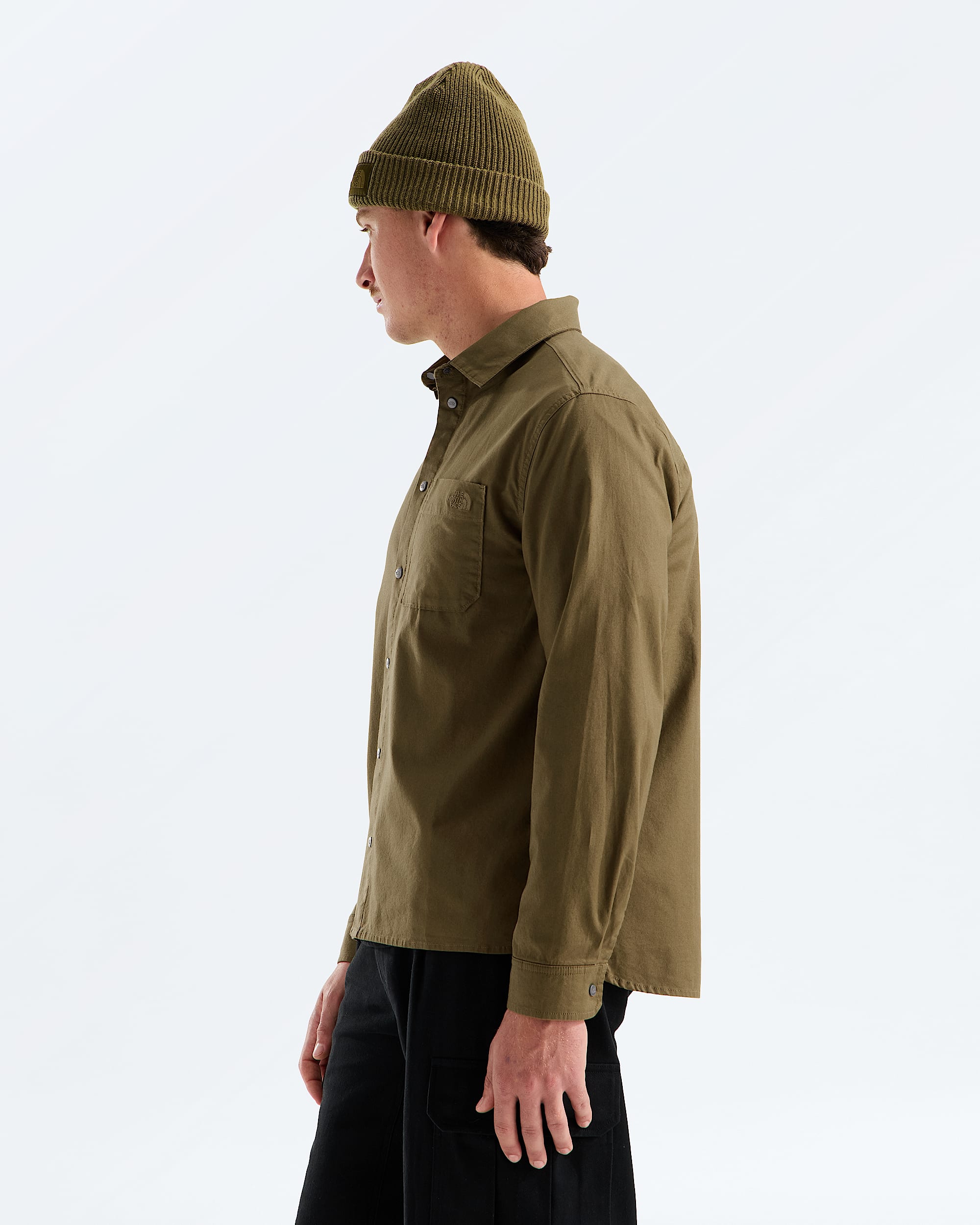 Mens Beta LongSleeve Shirt TNF MODEL34