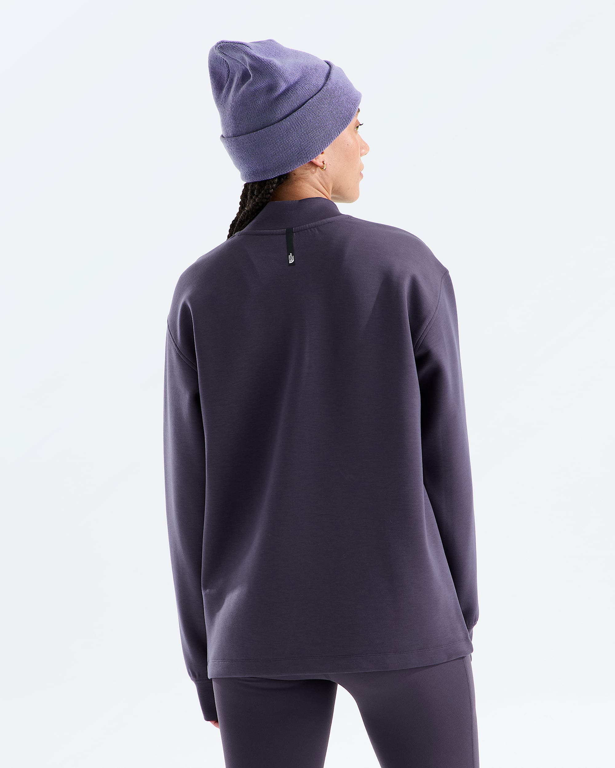 Womens Jaida Long Crew TNF BACK
